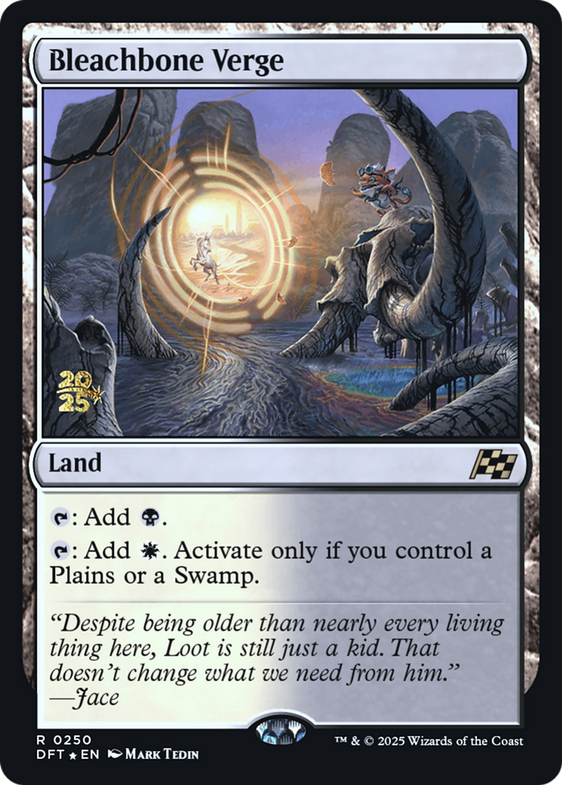 Bleachbone Verge — Aetherdrift Promos — Magic: The Gathering