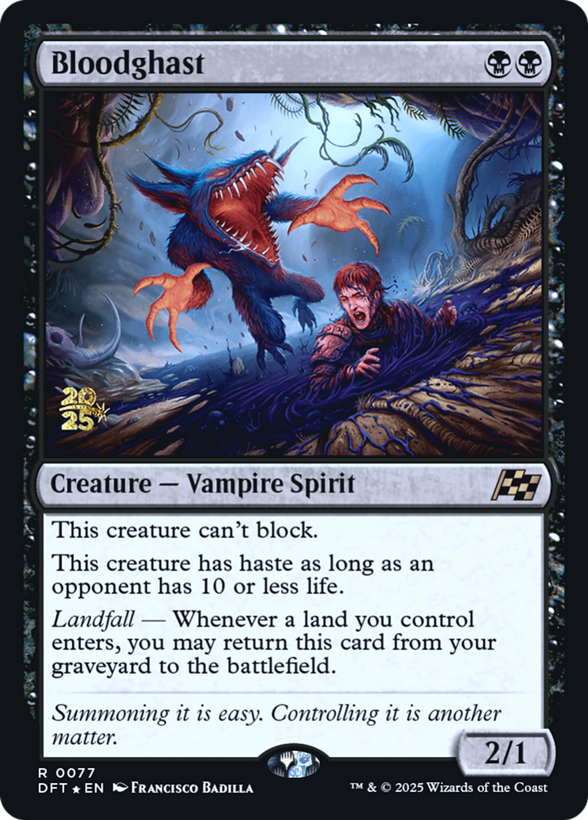 Bloodghast — Aetherdrift Promos — Magic: The Gathering