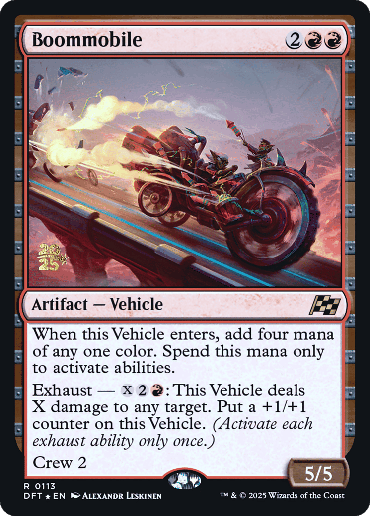 Boommobile — Aetherdrift Promos — Magic: The Gathering