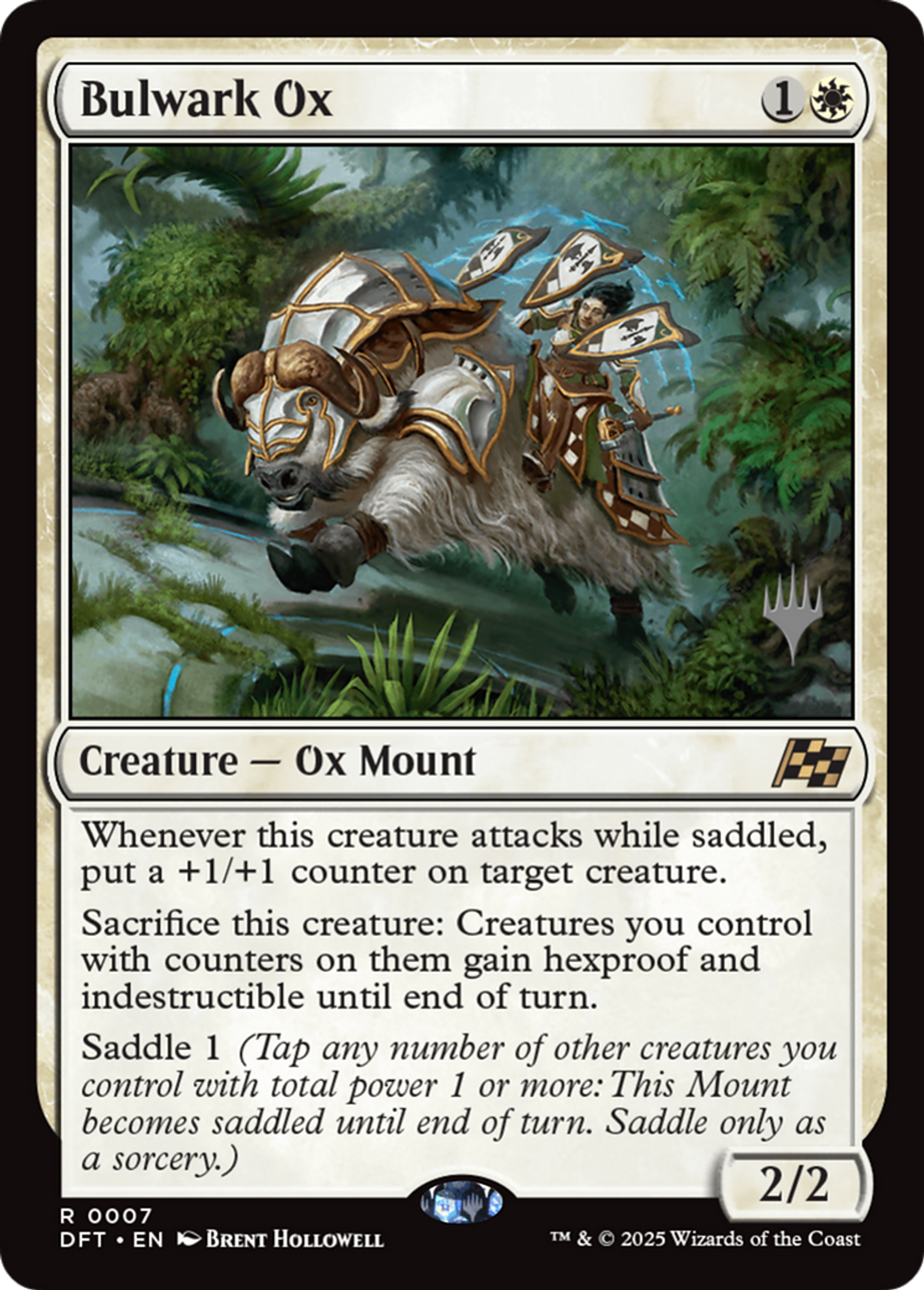 Bulwark Ox — Aetherdrift Promos — Magic: The Gathering