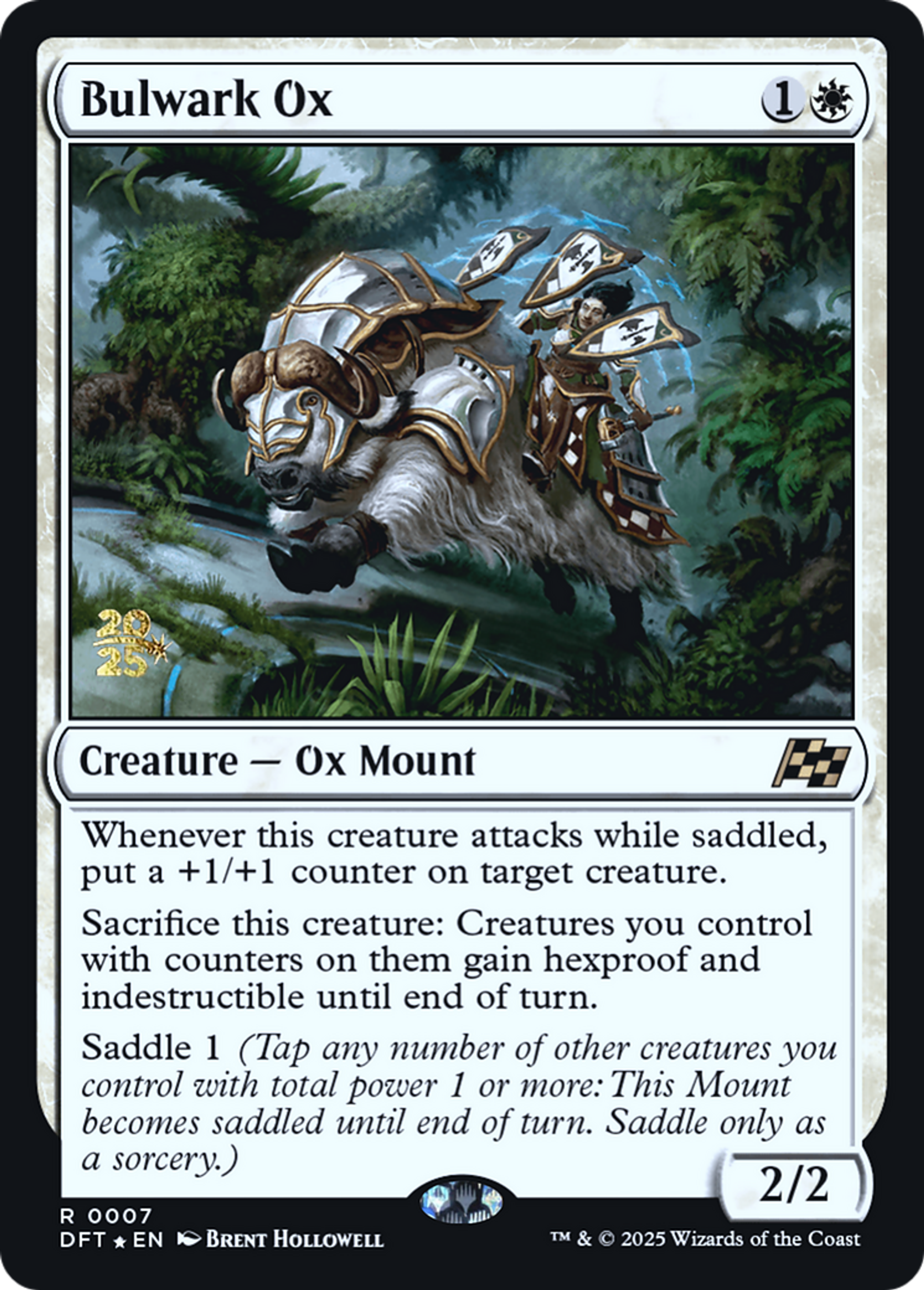 Bulwark Ox — Aetherdrift Promos — Magic: The Gathering