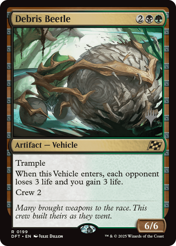 Debris Beetle — Aetherdrift Promos — Magic: The Gathering