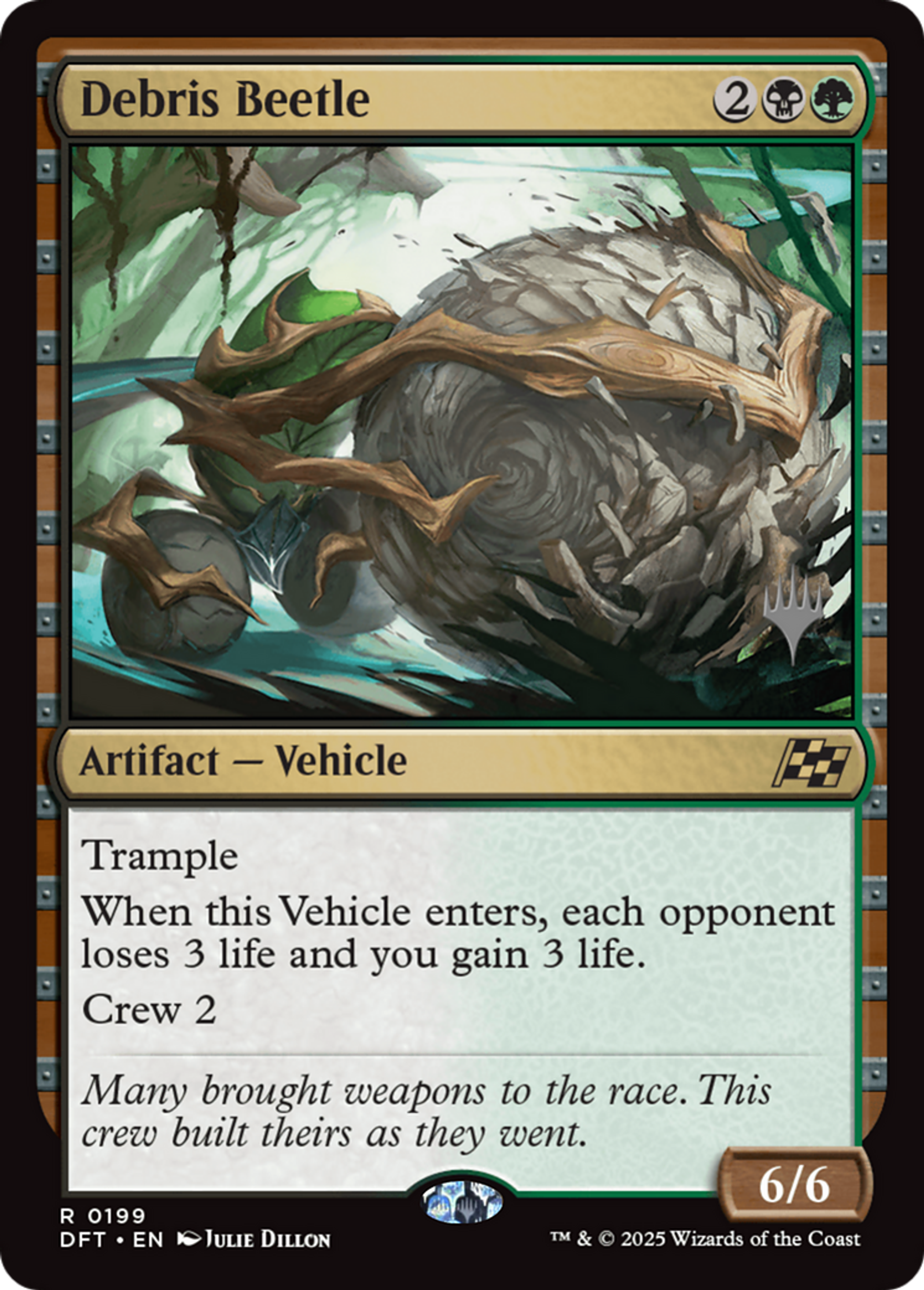 Debris Beetle — Aetherdrift Promos — Magic: The Gathering