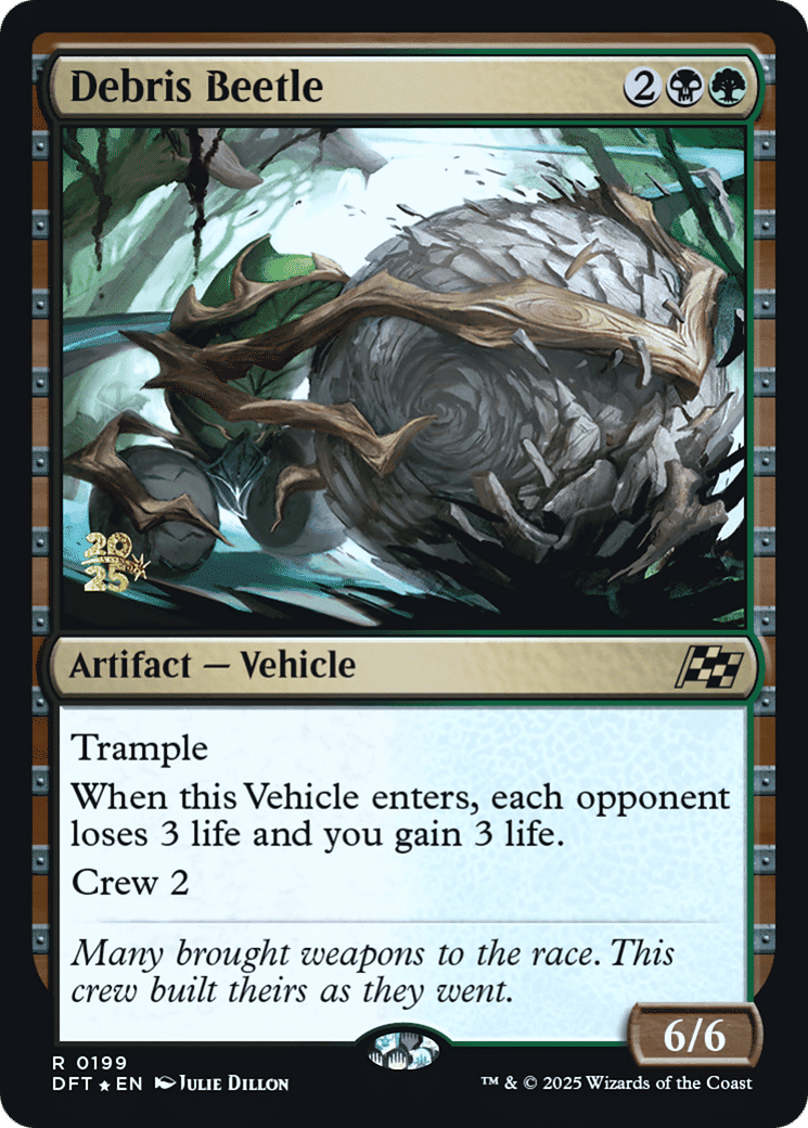 Debris Beetle — Aetherdrift Promos — Magic: The Gathering