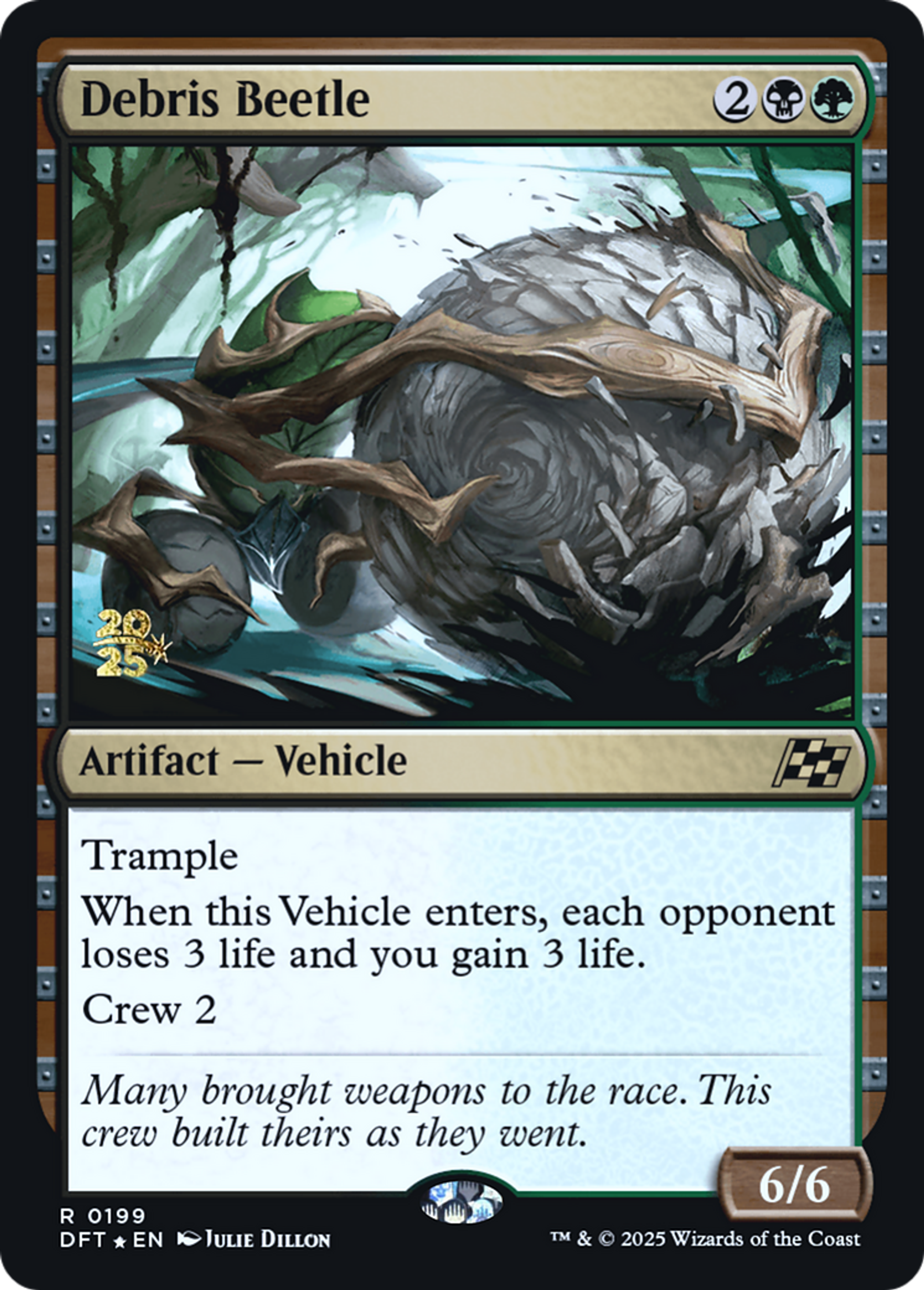 Debris Beetle — Aetherdrift Promos — Magic: The Gathering