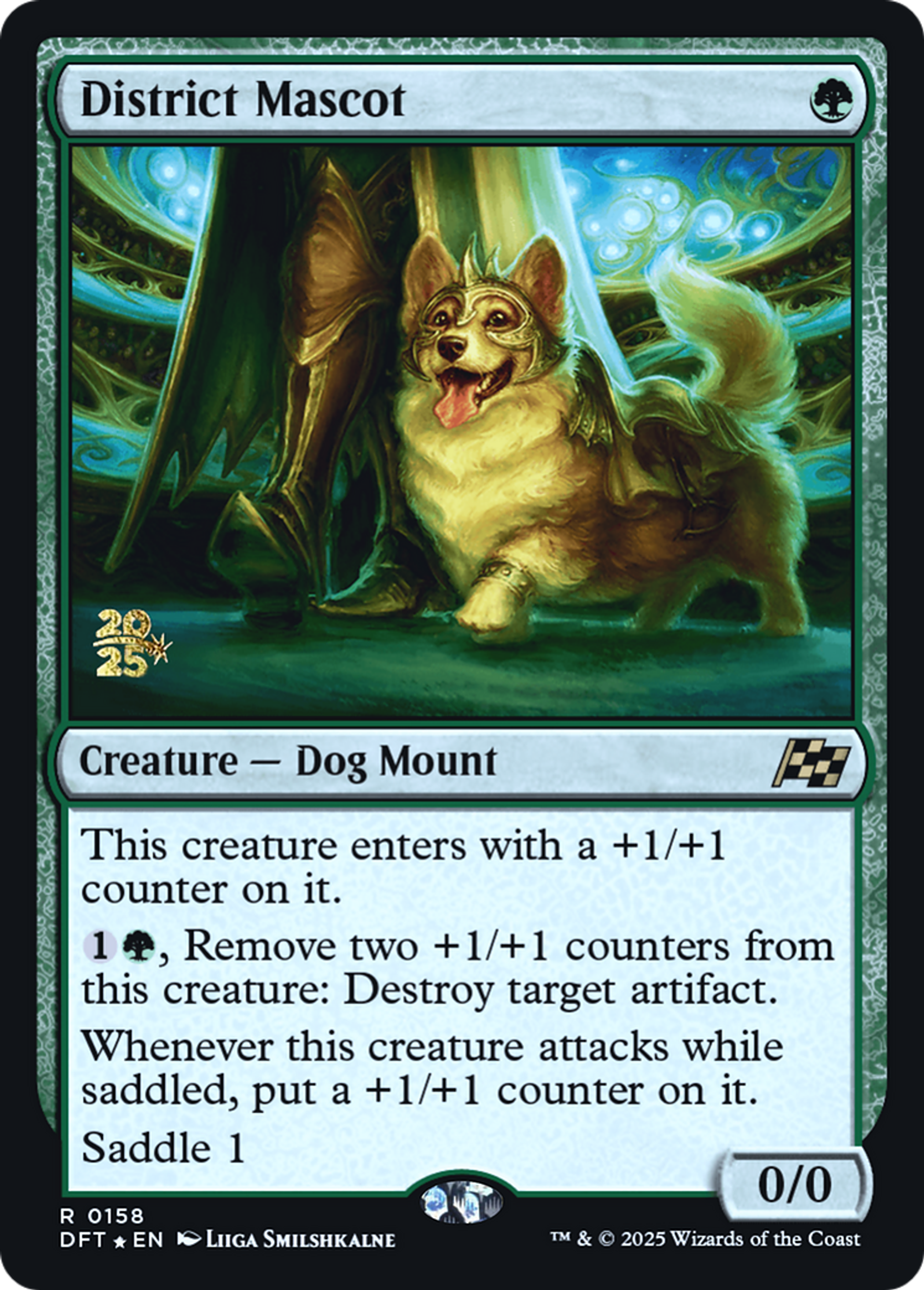 District Mascot — Aetherdrift Promos — Magic: The Gathering
