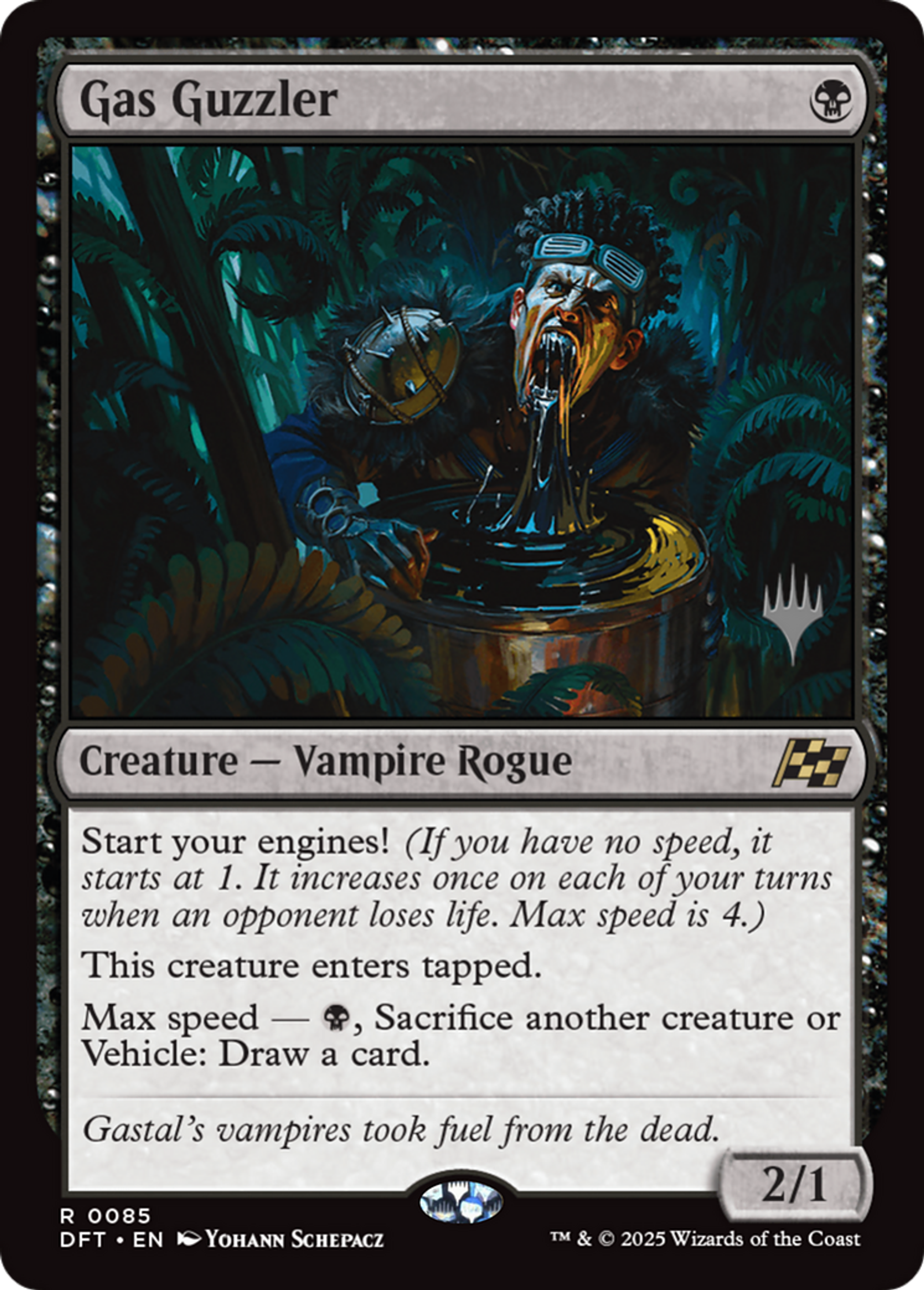 Gas Guzzler — Aetherdrift Promos — Magic: The Gathering