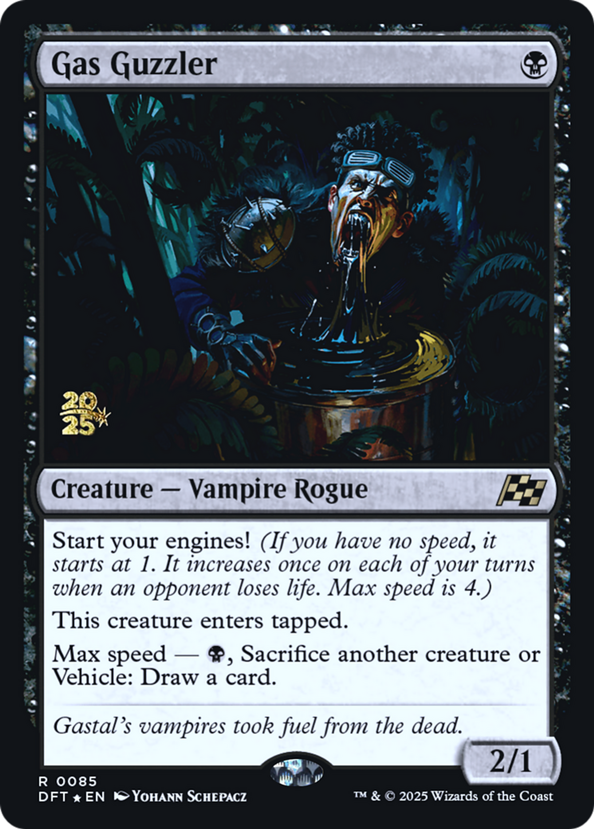 Gas Guzzler — Aetherdrift Promos — Magic: The Gathering