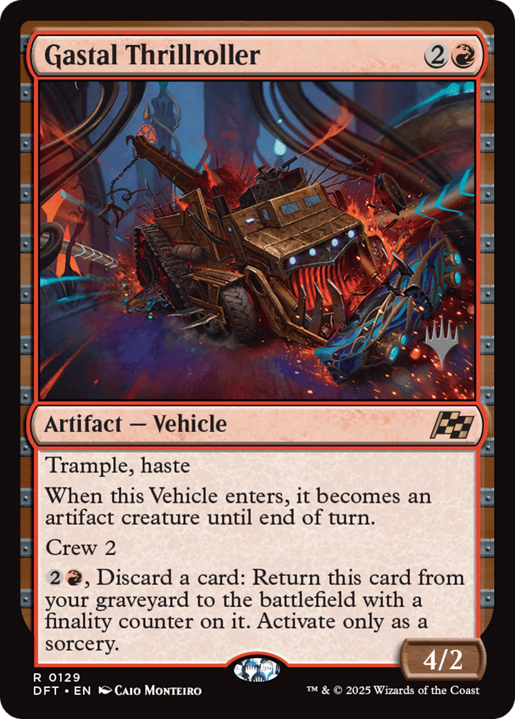 Gastal Thrillroller — Aetherdrift Promos — Magic: The Gathering