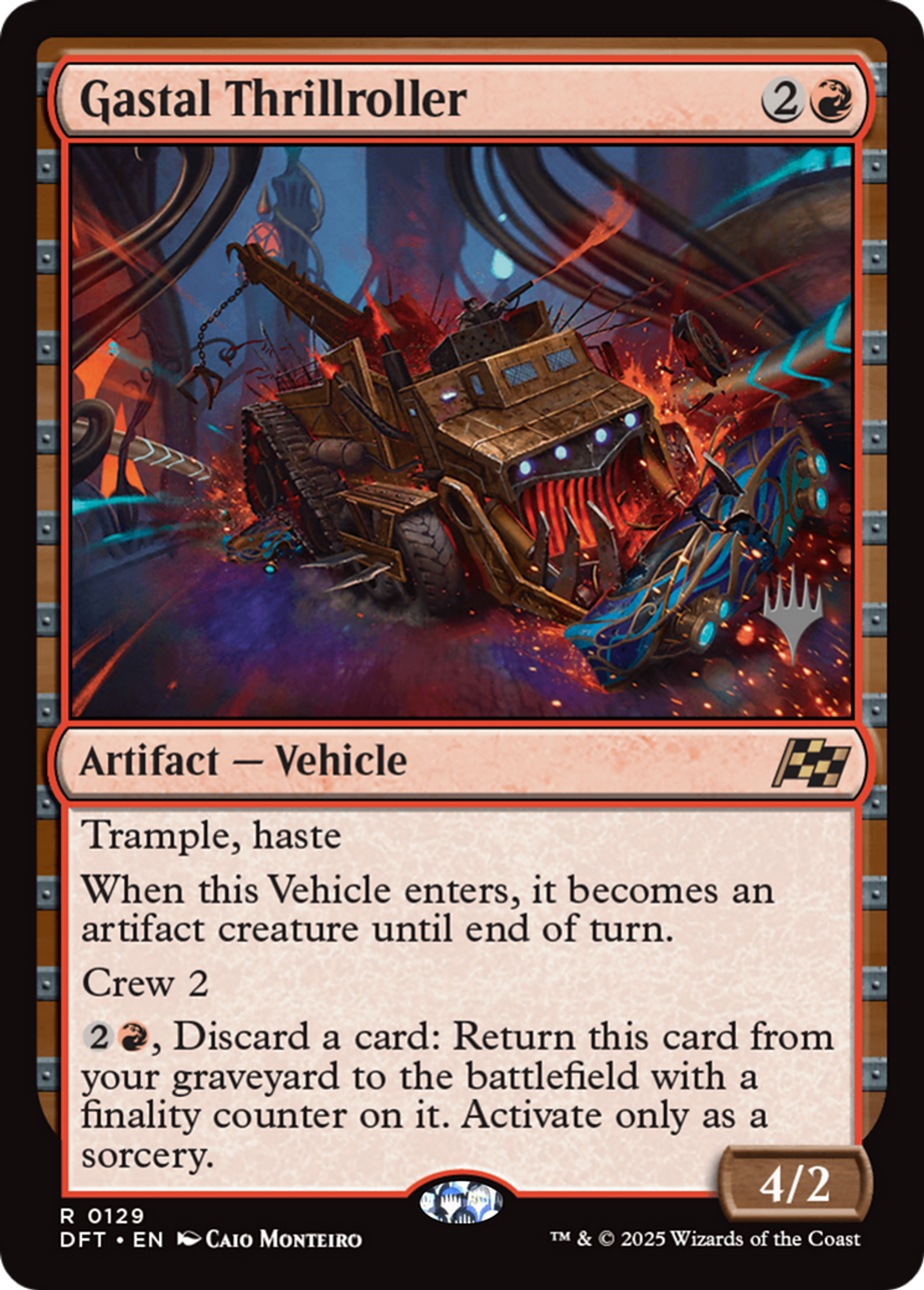 Gastal Thrillroller — Aetherdrift Promos — Magic: The Gathering