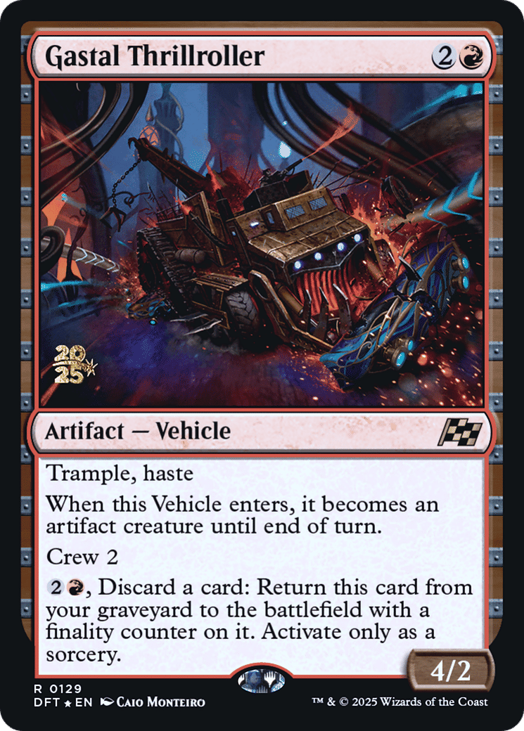 Gastal Thrillroller — Aetherdrift Promos — Magic: The Gathering