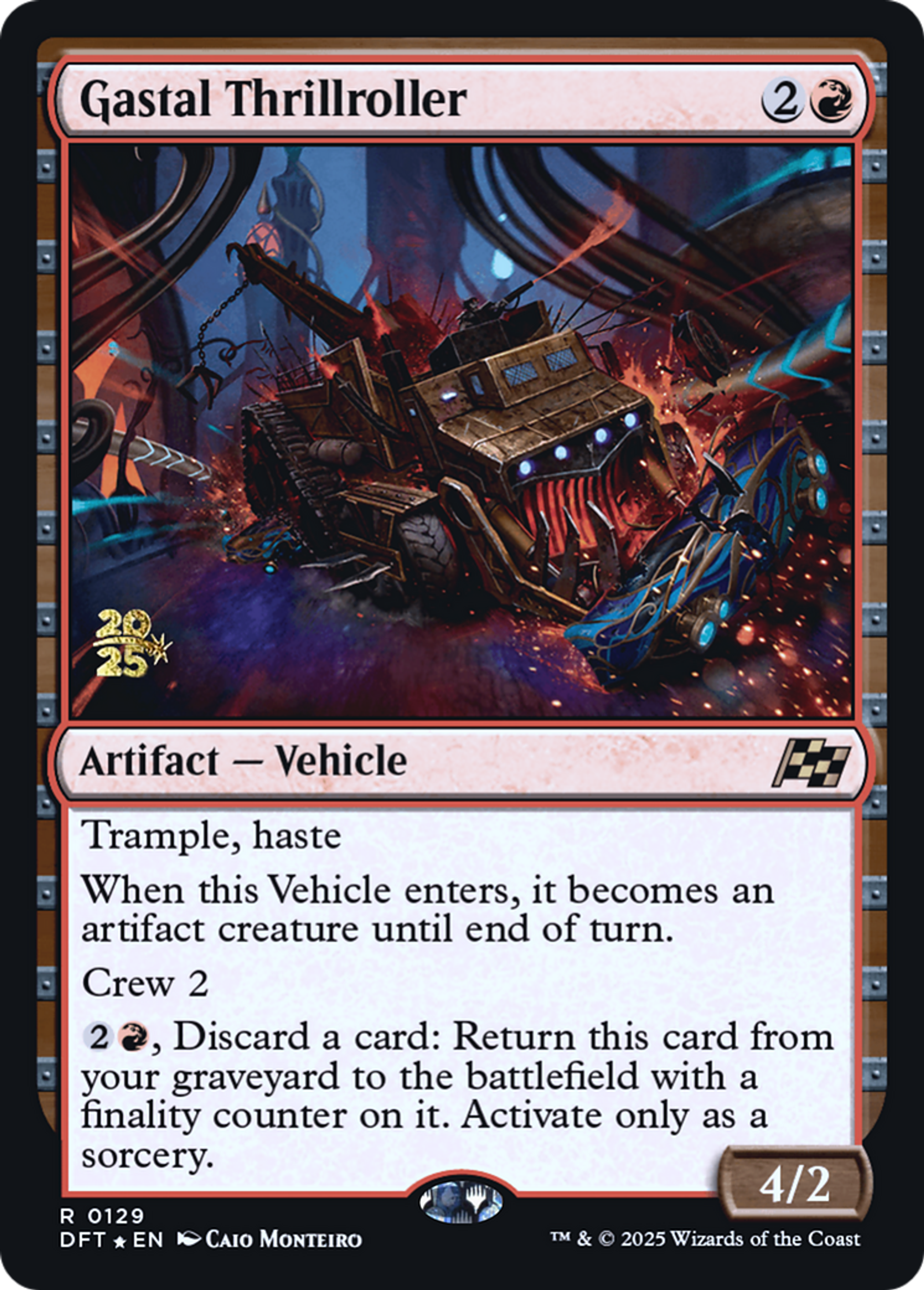 Gastal Thrillroller — Aetherdrift Promos — Magic: The Gathering
