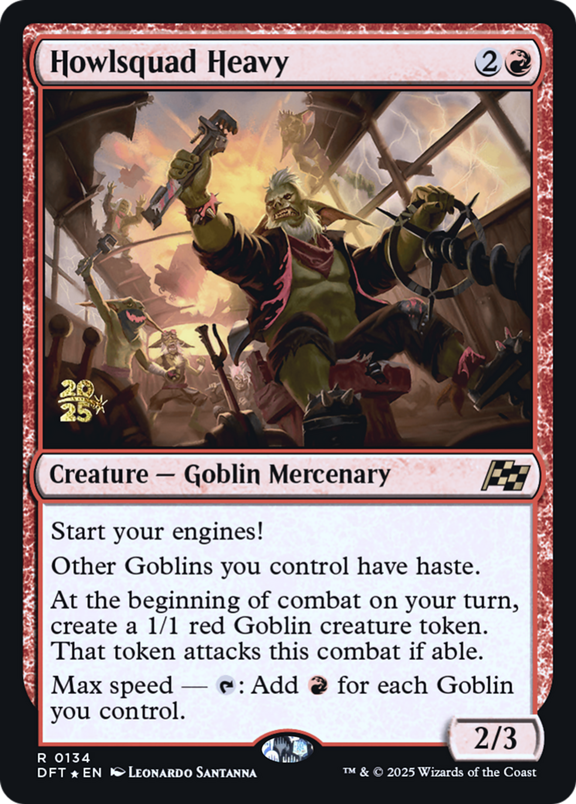Howlsquad Heavy — Aetherdrift Promos — Magic: The Gathering