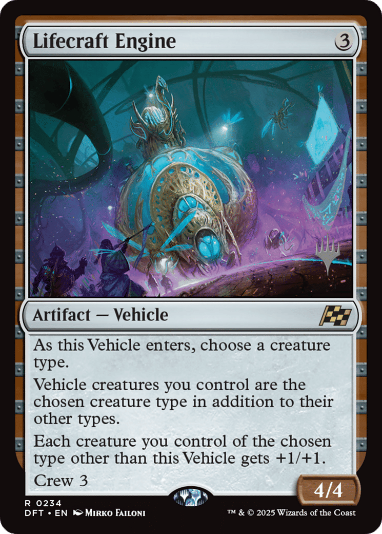 Lifecraft Engine — Aetherdrift Promos — Magic: The Gathering