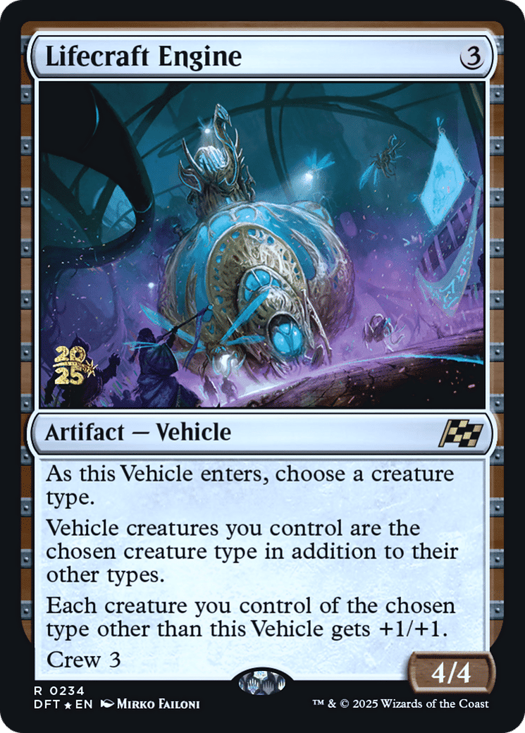 Lifecraft Engine — Aetherdrift Promos — Magic: The Gathering