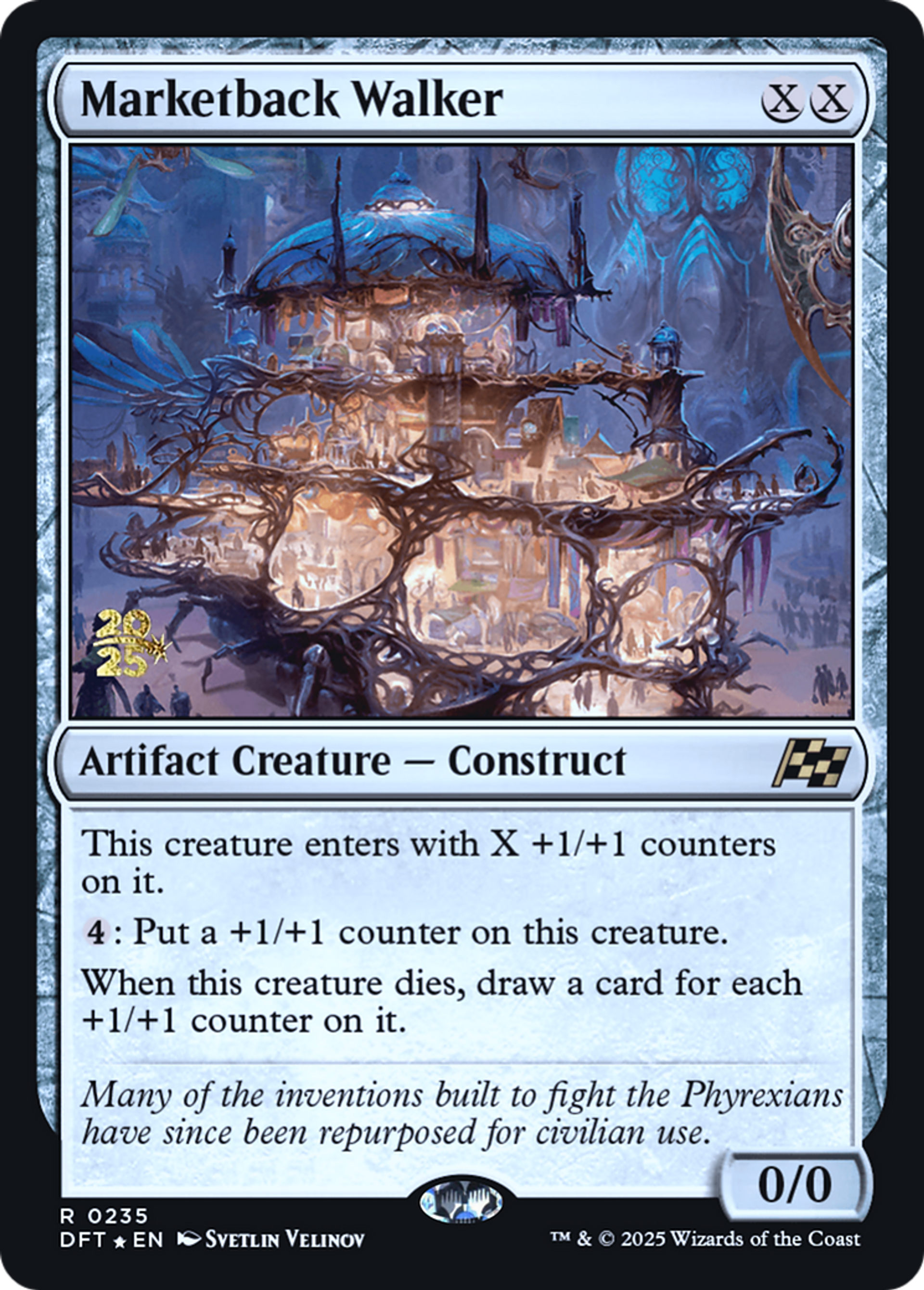 Marketback Walker — Aetherdrift Promos — Magic: The Gathering