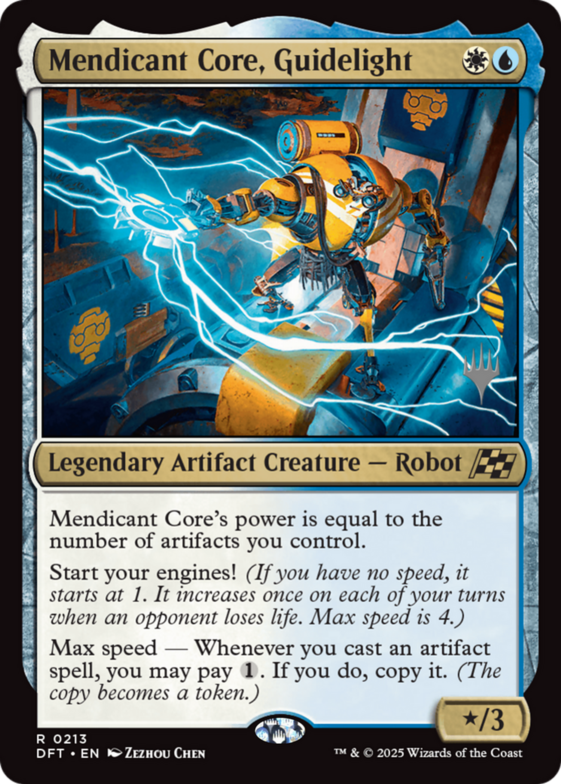 Mendicant Core, Guidelight — Aetherdrift Promos — Magic: The Gathering