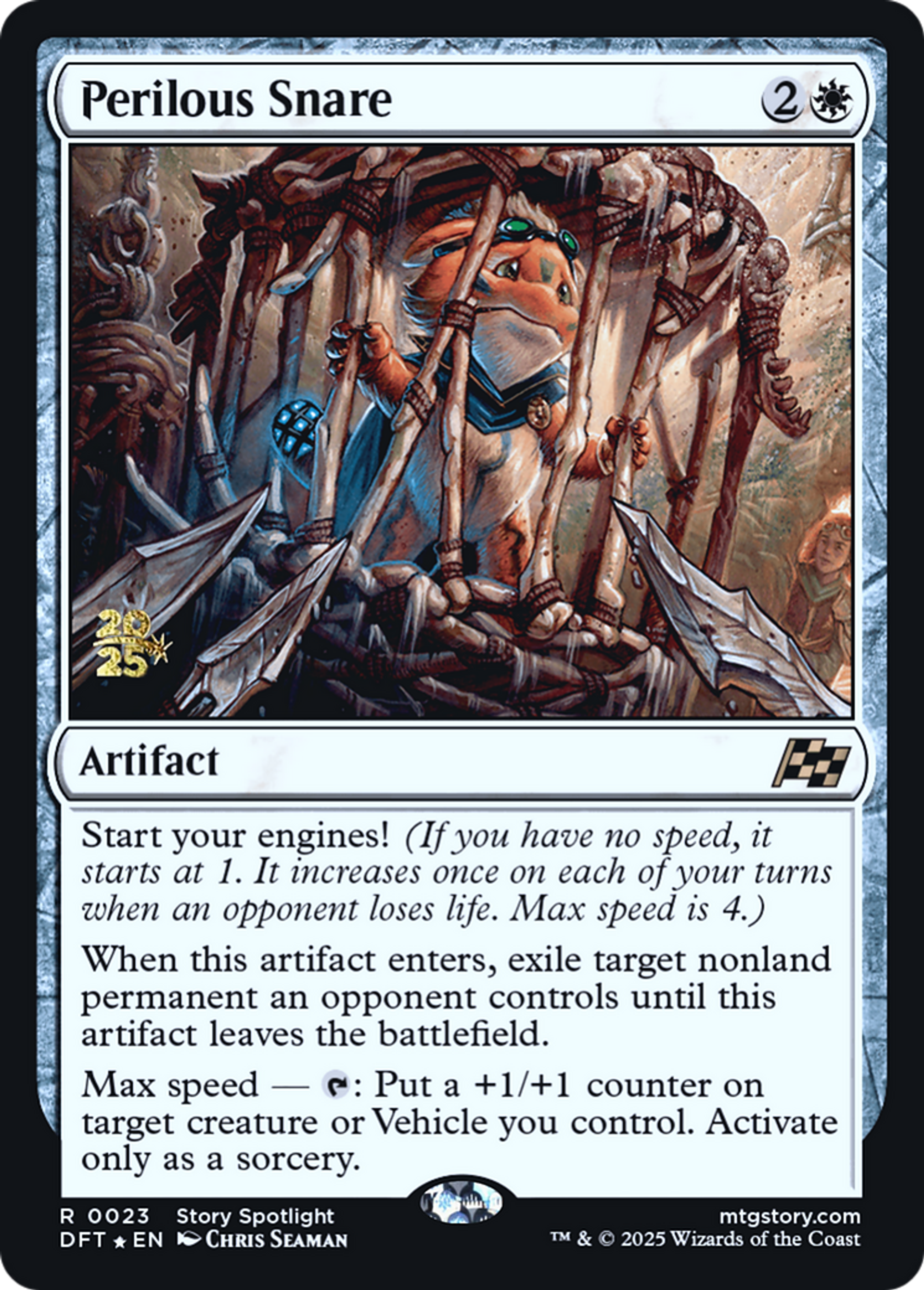 Perilous Snare — Aetherdrift Promos — Magic: The Gathering
