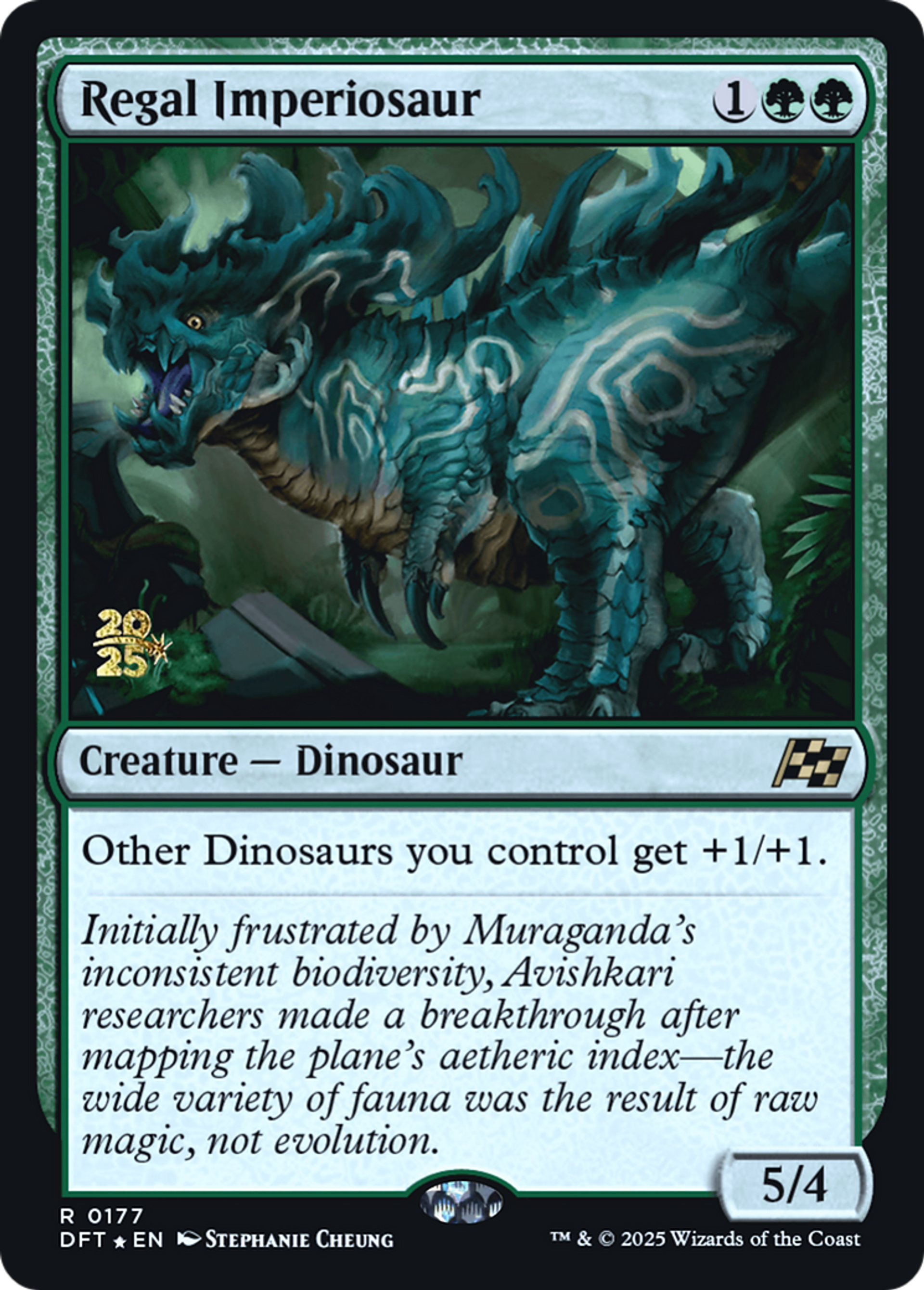 Regal Imperiosaur — Aetherdrift Promos — Magic: The Gathering
