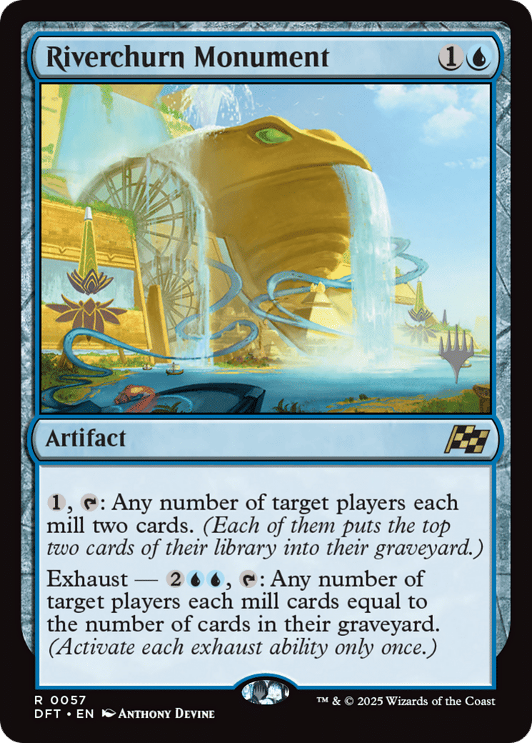 Riverchurn Monument — Aetherdrift Promos — Magic: The Gathering