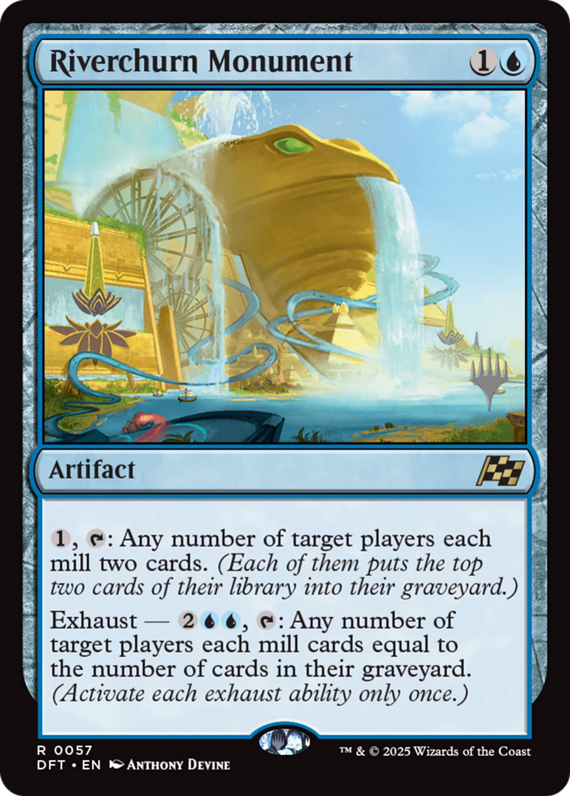 Riverchurn Monument — Aetherdrift Promos — Magic: The Gathering