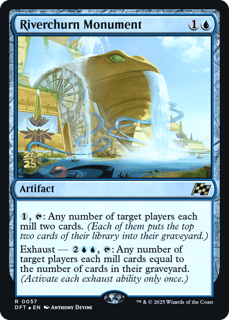 Riverchurn Monument — Aetherdrift Promos — Magic: The Gathering