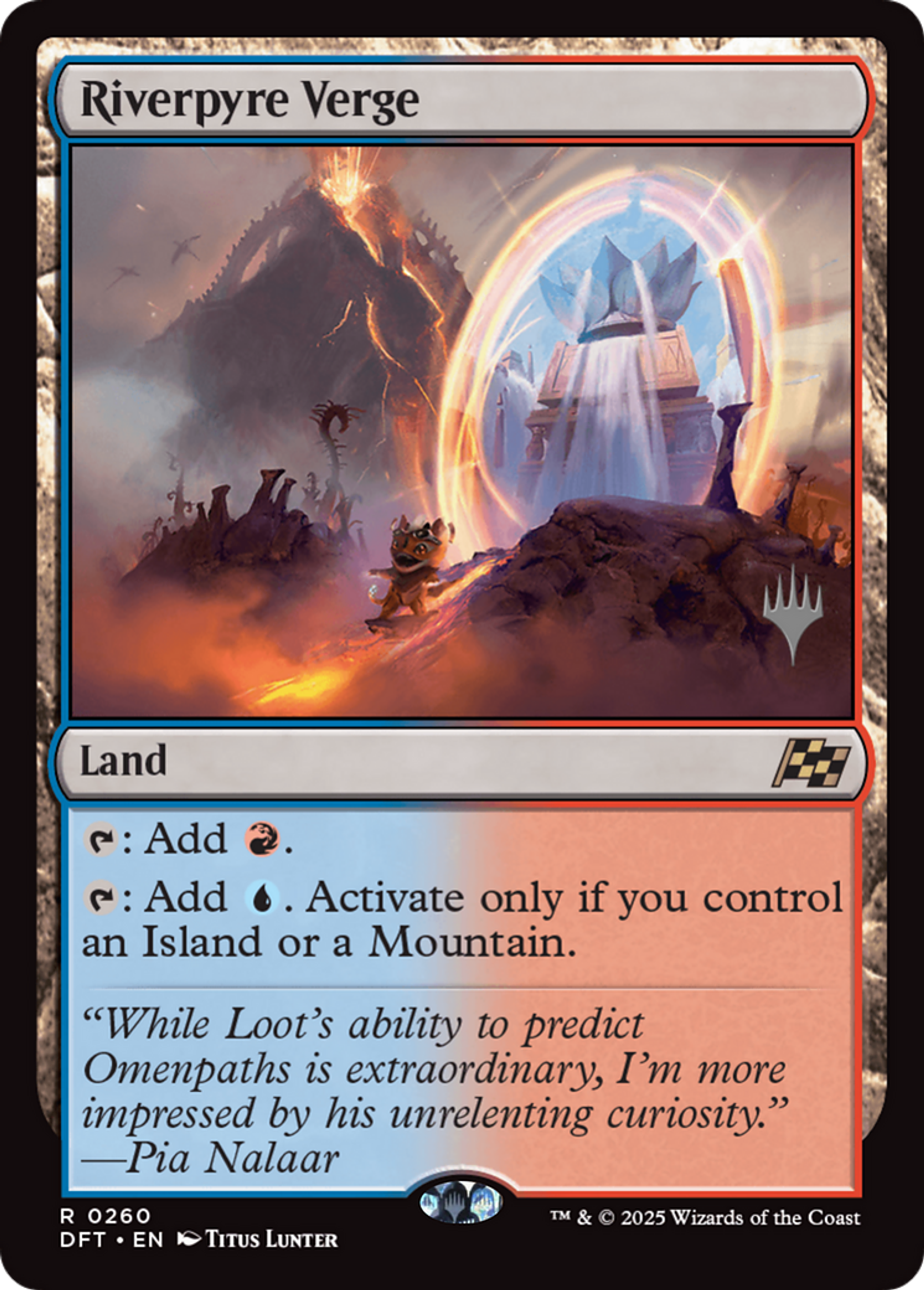Riverpyre Verge — Aetherdrift Promos — Magic: The Gathering