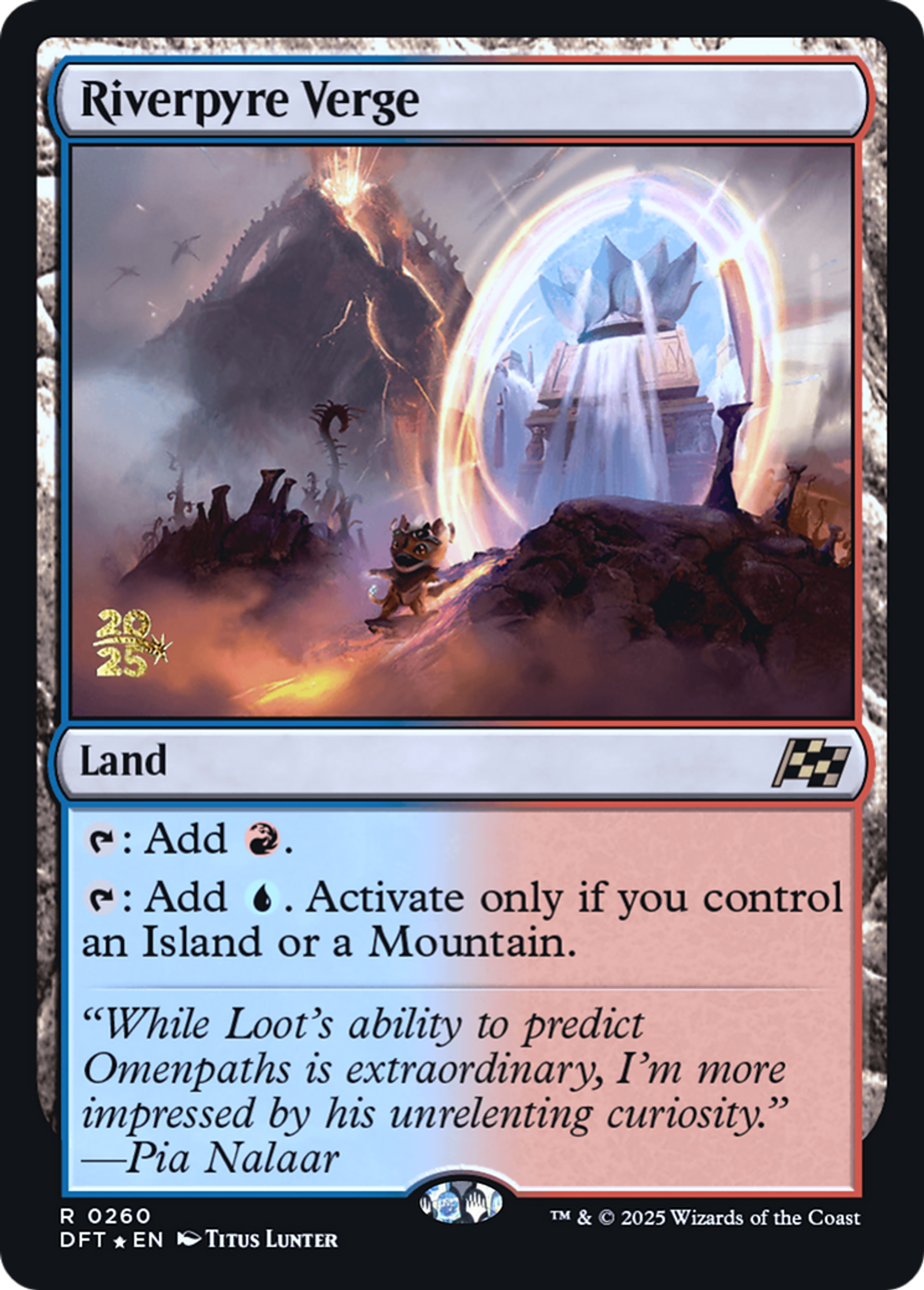 Riverpyre Verge — Aetherdrift Promos — Magic: The Gathering