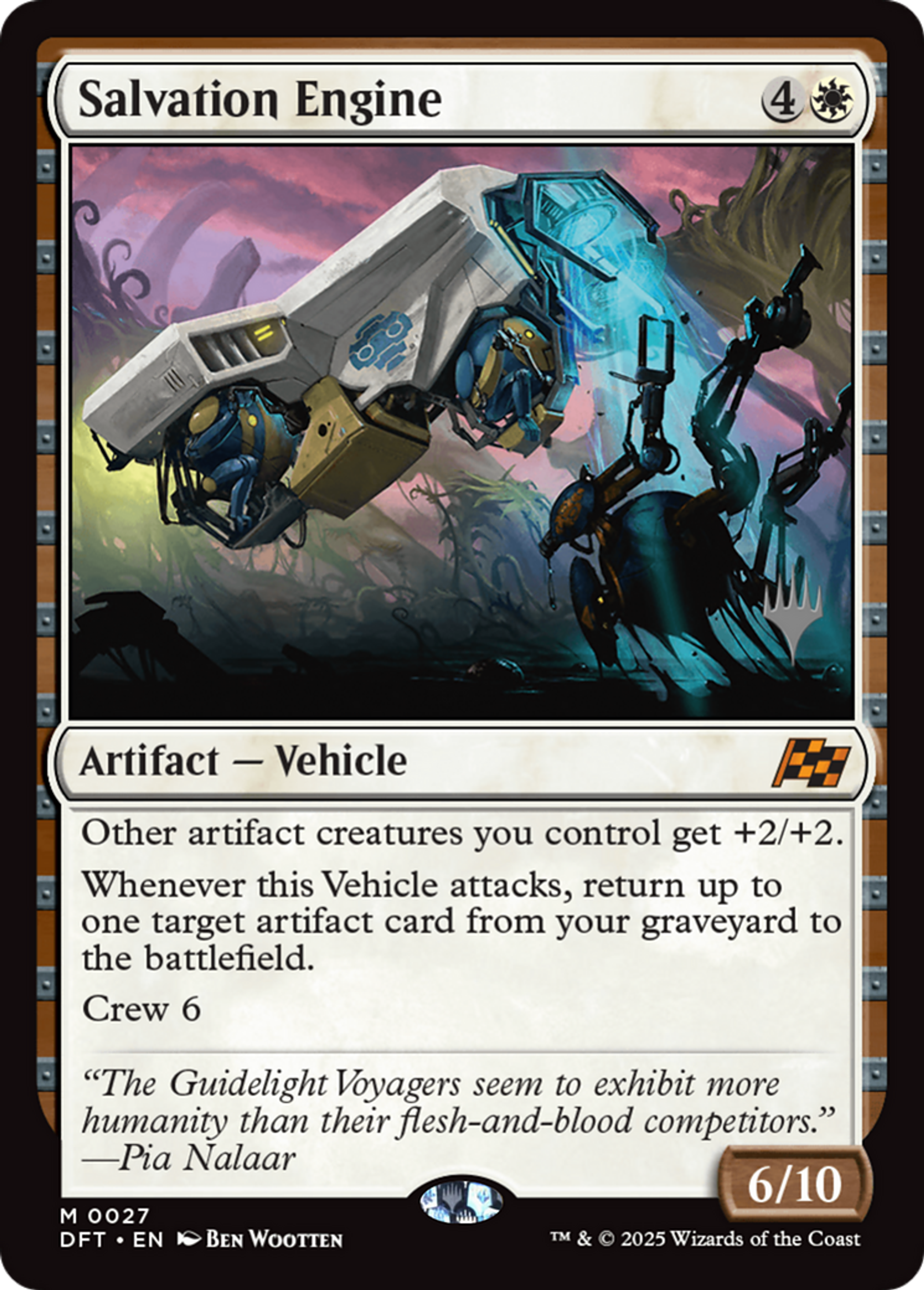 Salvation Engine — Aetherdrift Promos — Magic: The Gathering