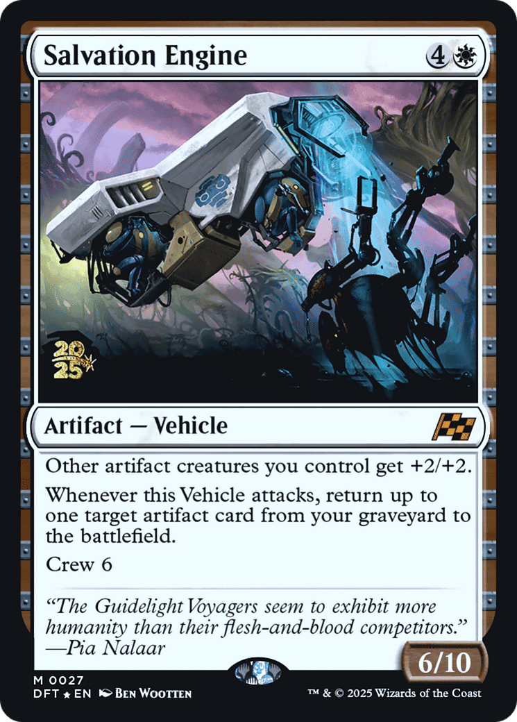 Salvation Engine — Aetherdrift Promos — Magic: The Gathering