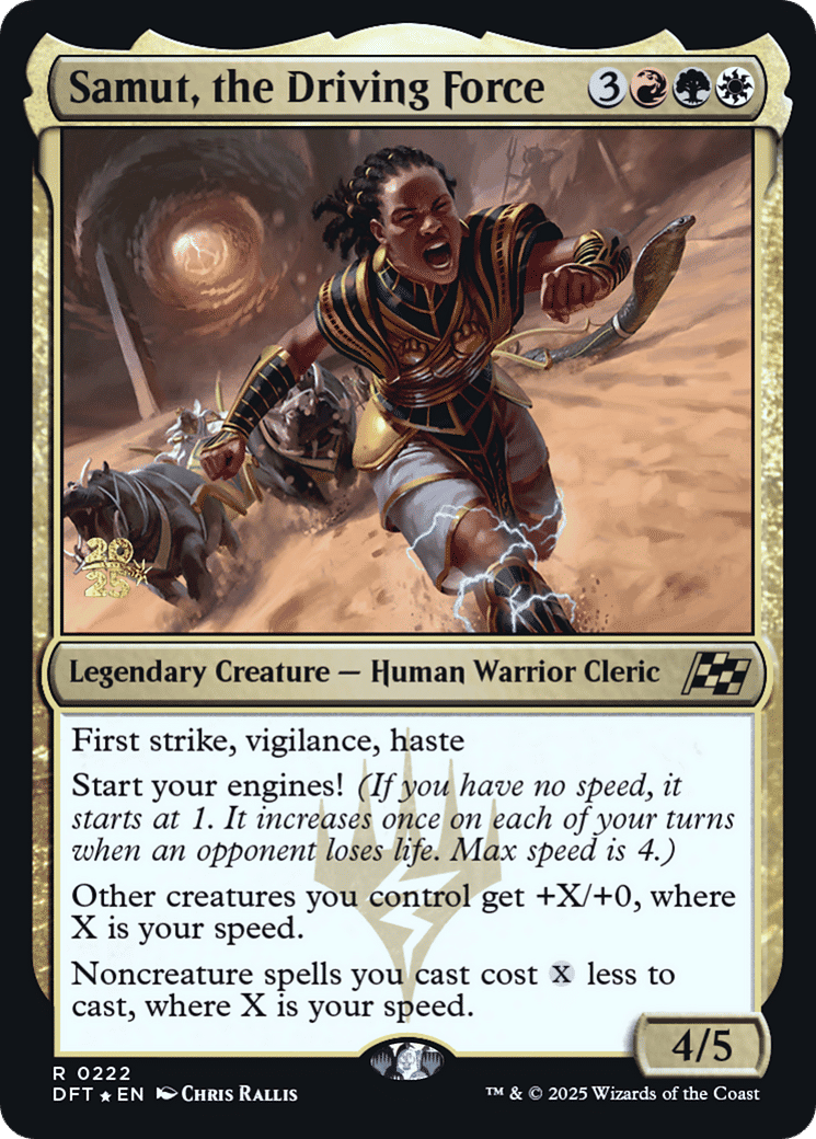 Samut, the Driving Force — Aetherdrift Promos — Magic: The Gathering