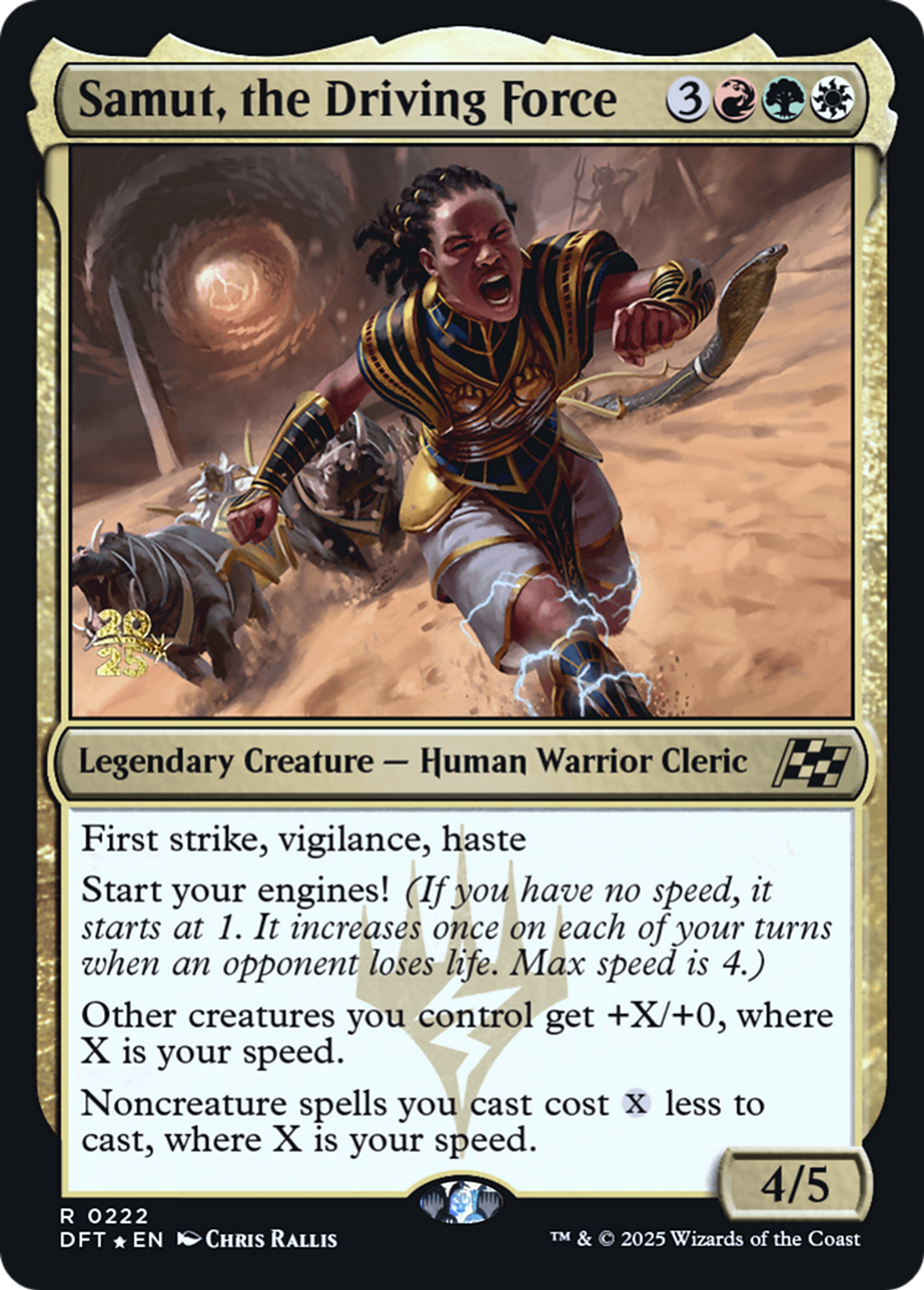Samut, the Driving Force — Aetherdrift Promos — Magic: The Gathering