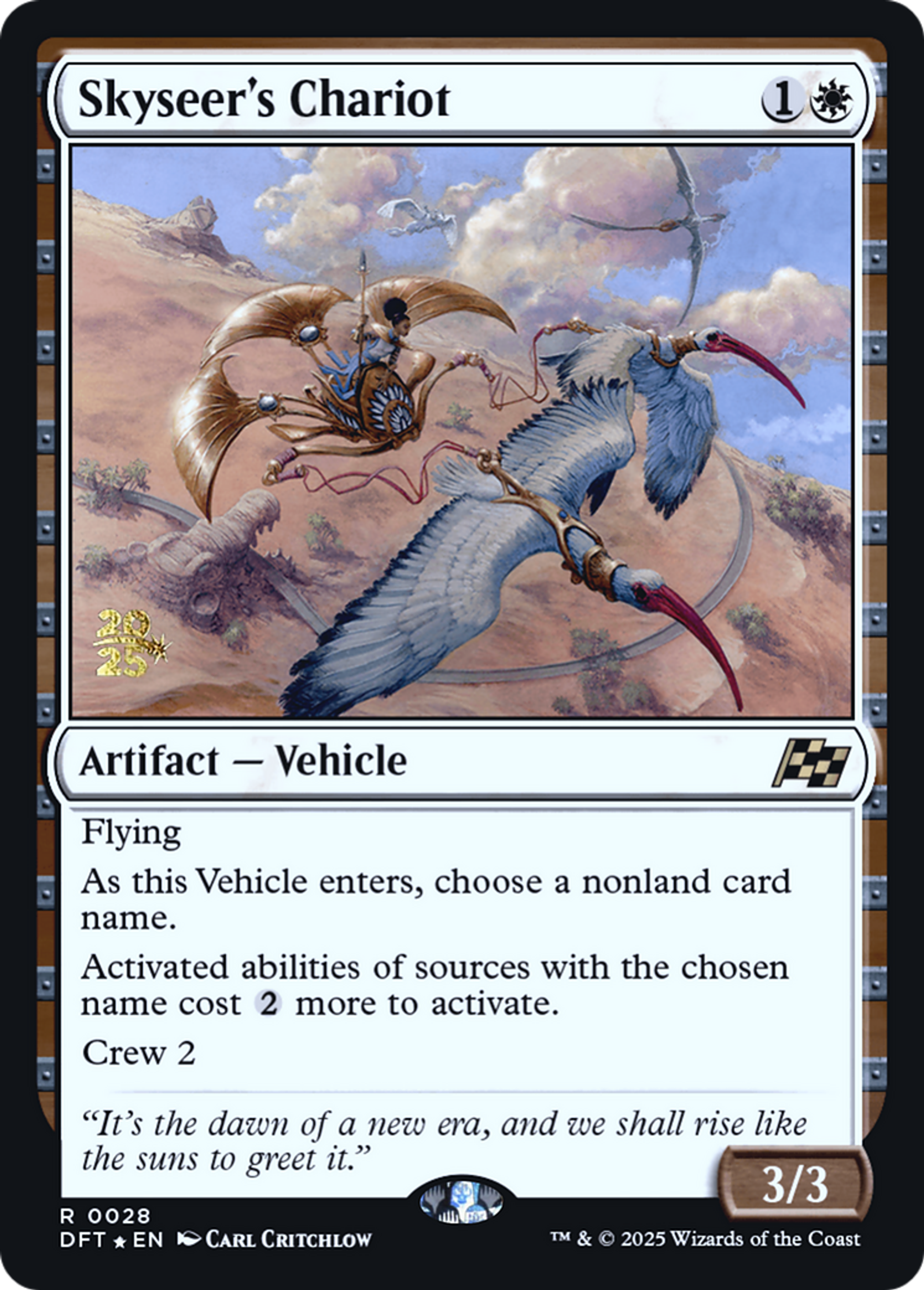 Skyseer's Chariot — Aetherdrift Promos — Magic: The Gathering