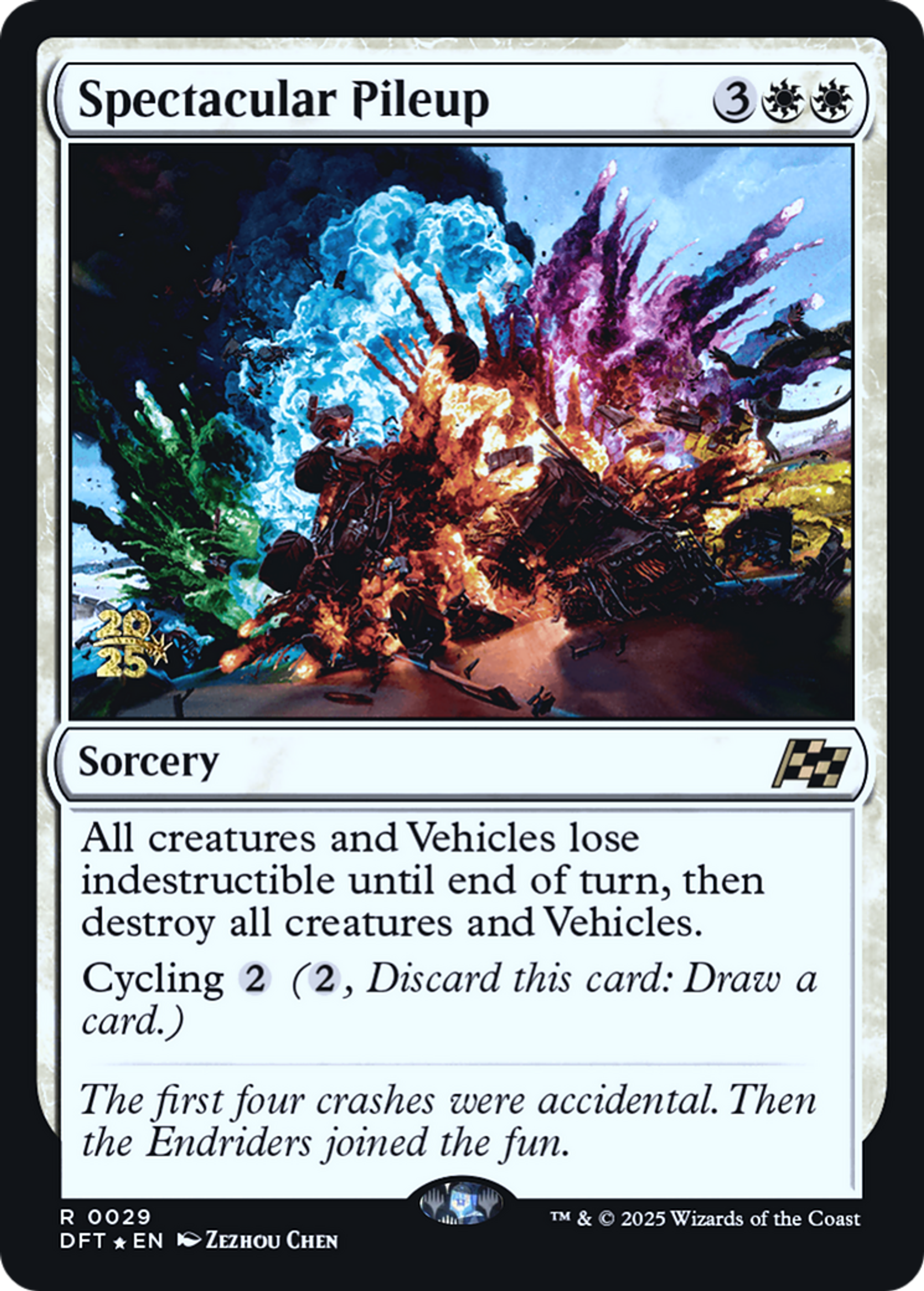 Spectacular Pileup — Aetherdrift Promos — Magic: The Gathering