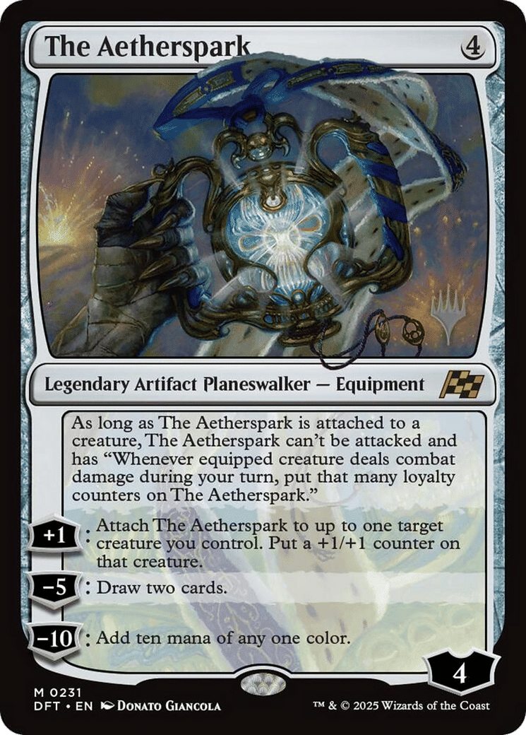 The Aetherspark — Aetherdrift Promos — Magic: The Gathering