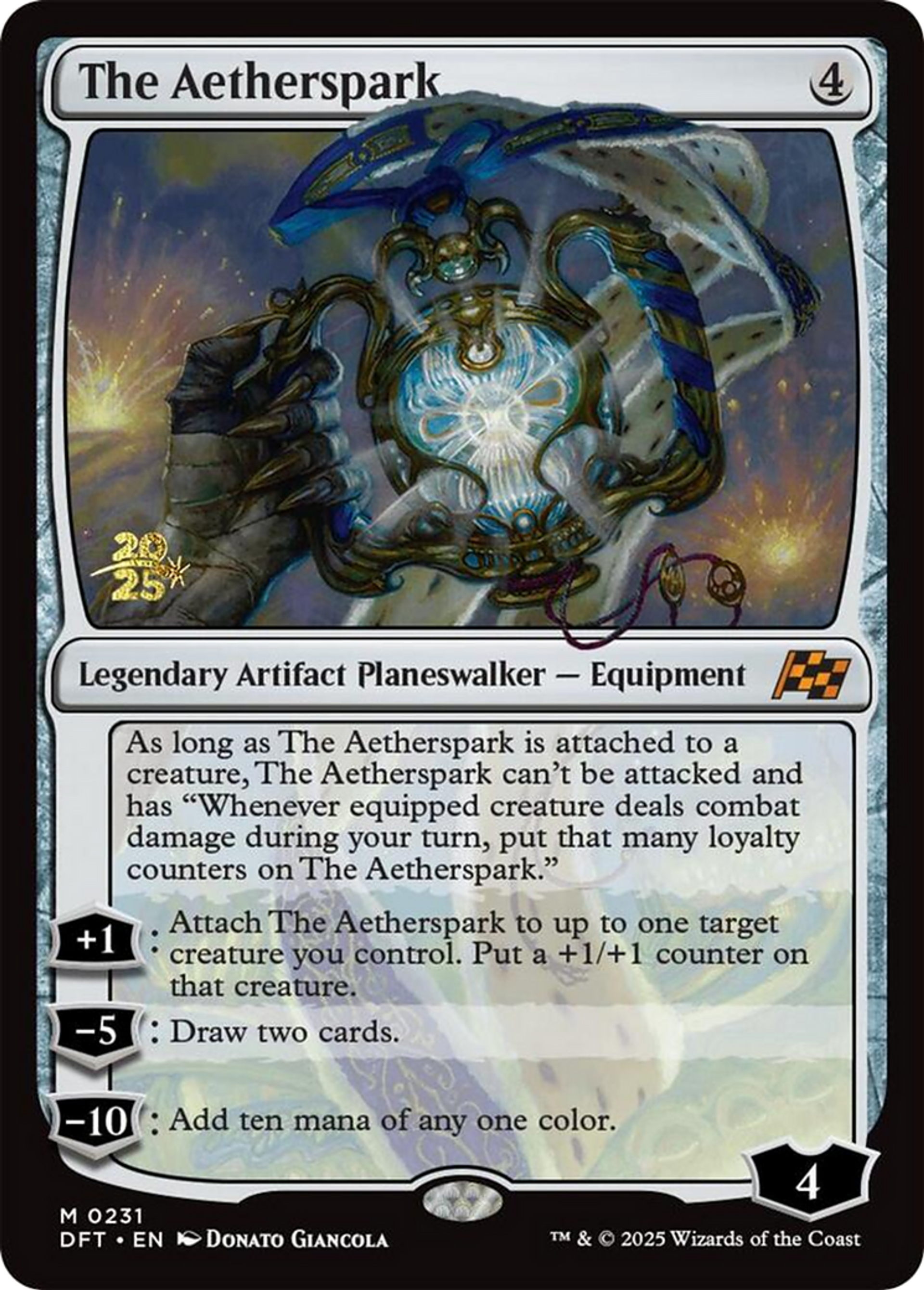 The Aetherspark — Aetherdrift Promos — Magic: The Gathering