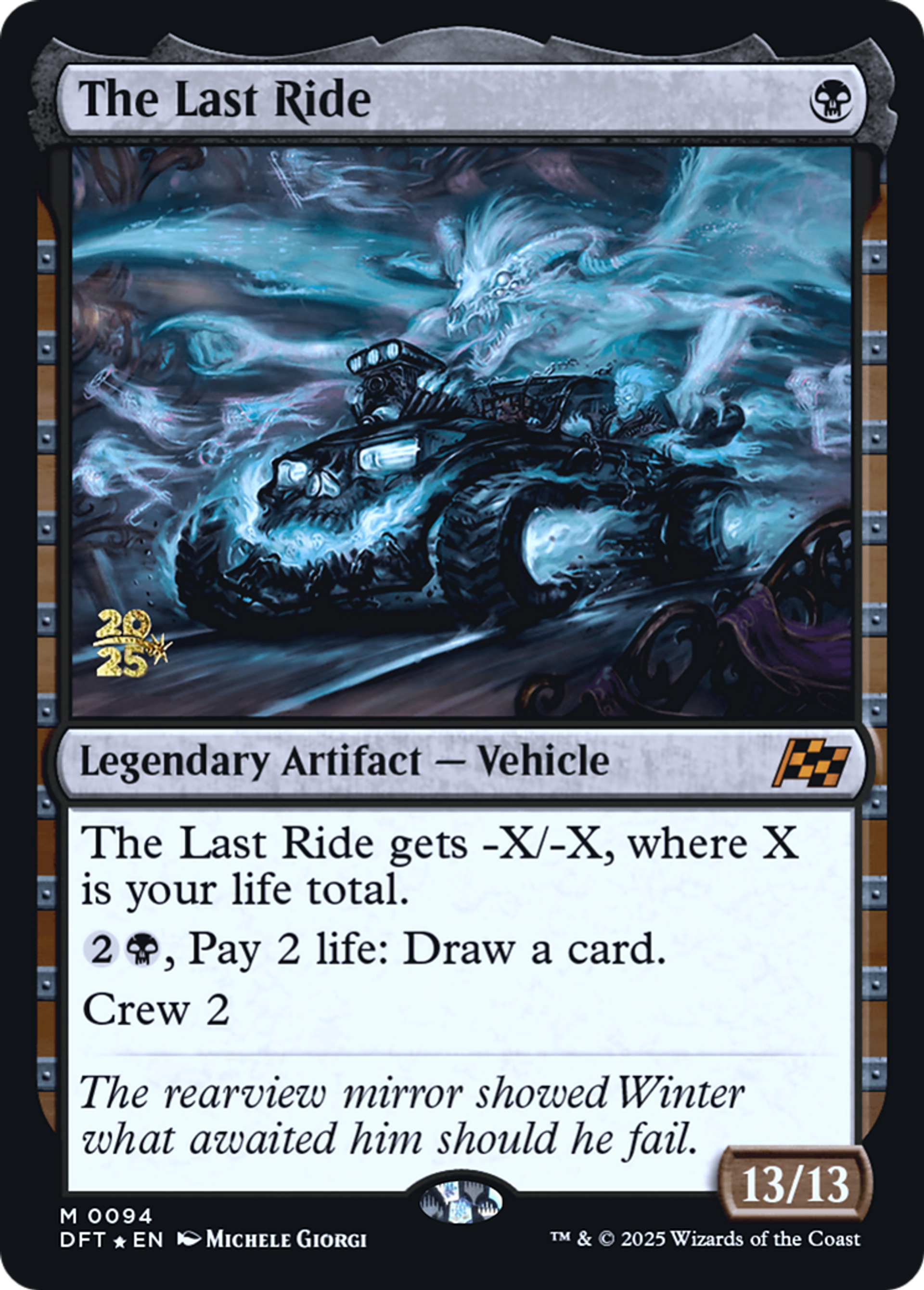 The Last Ride — Aetherdrift Promos — Magic: The Gathering