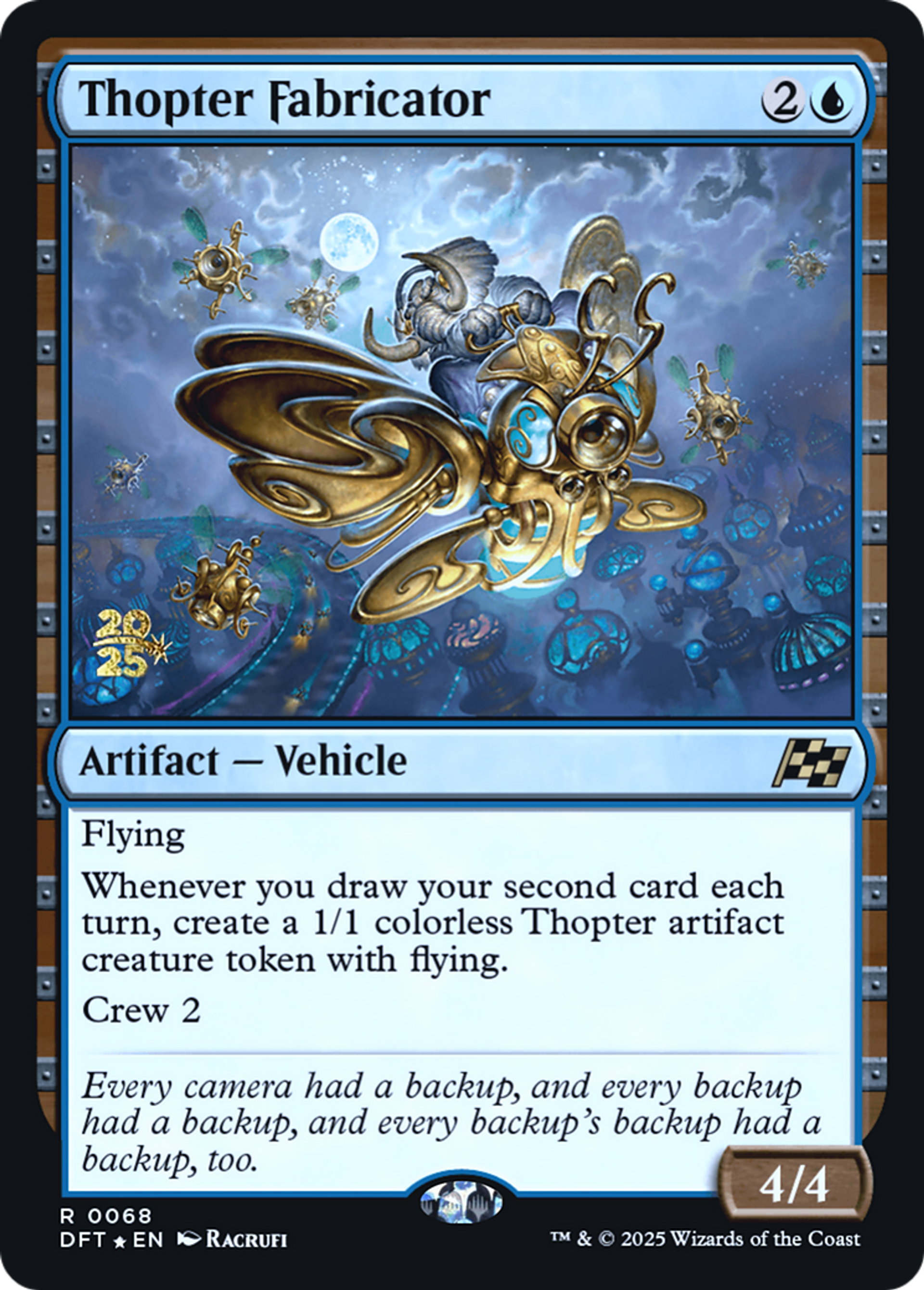Thopter Fabricator — Aetherdrift Promos — Magic: The Gathering