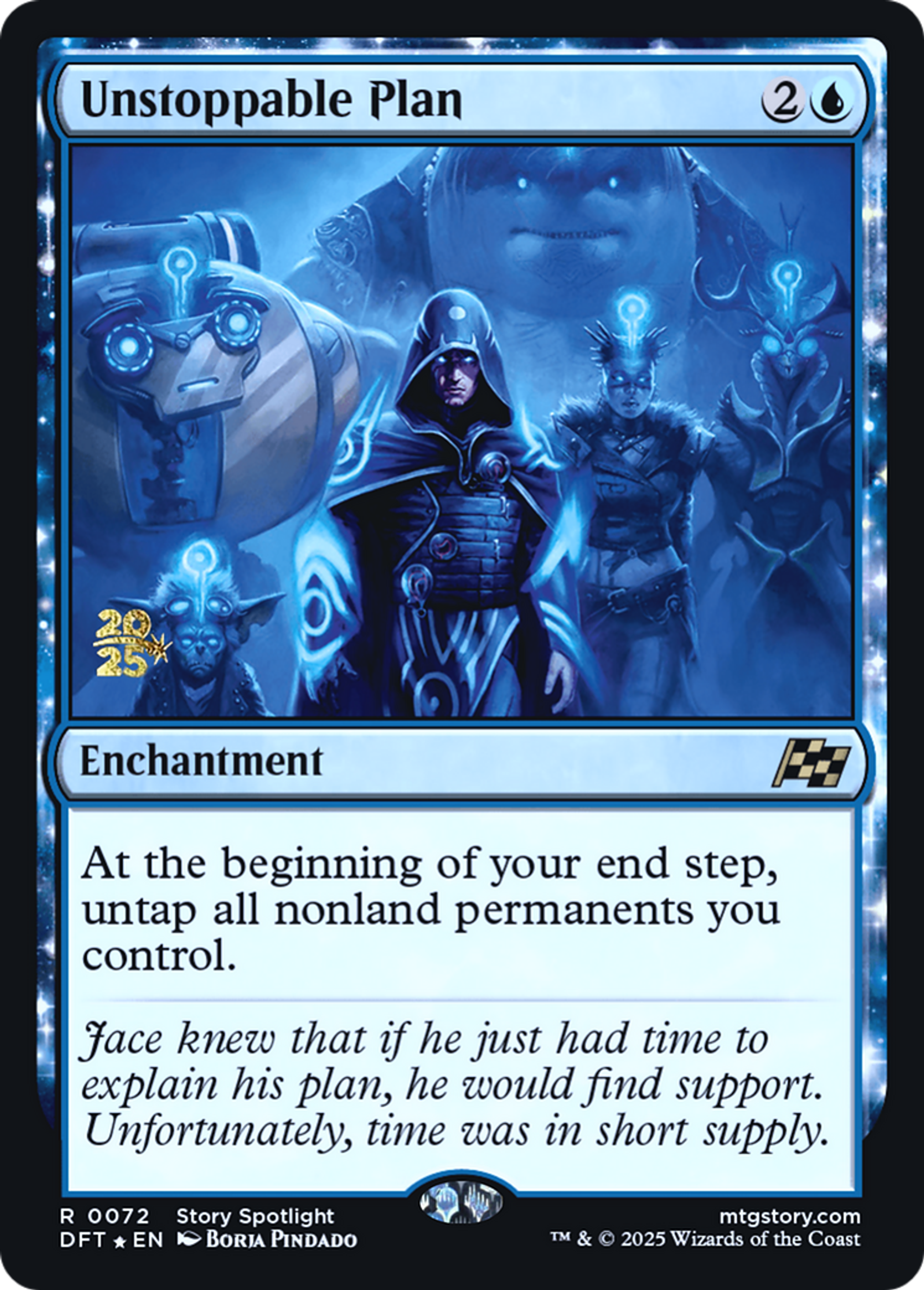 Unstoppable Plan — Aetherdrift Promos — Magic: The Gathering