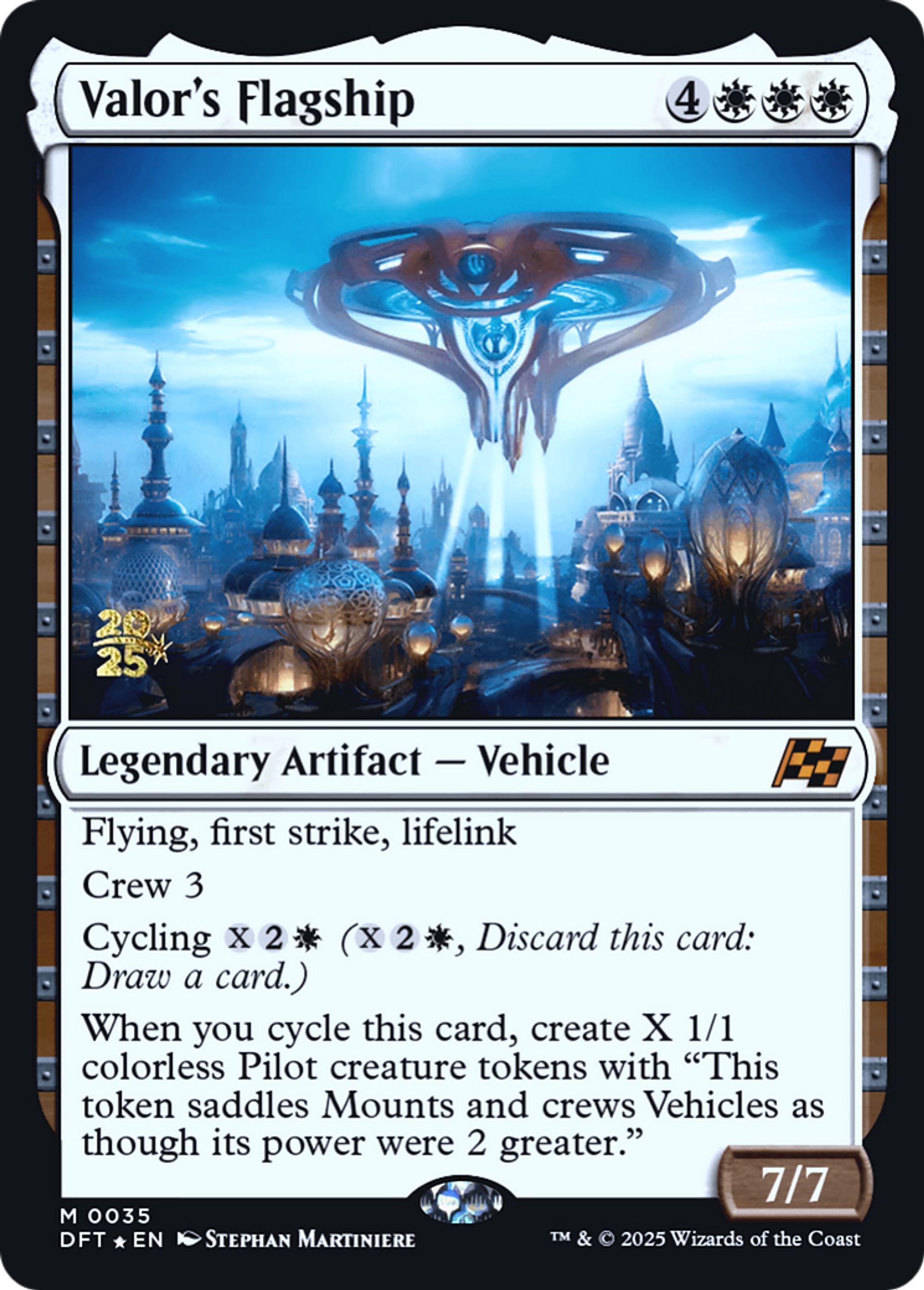 Valor's Flagship — Aetherdrift Promos — Magic: The Gathering