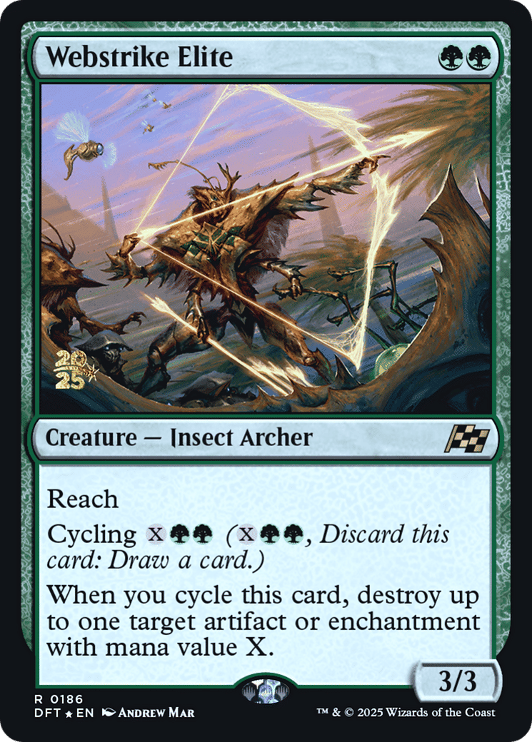 Webstrike Elite — Aetherdrift Promos — Magic: The Gathering