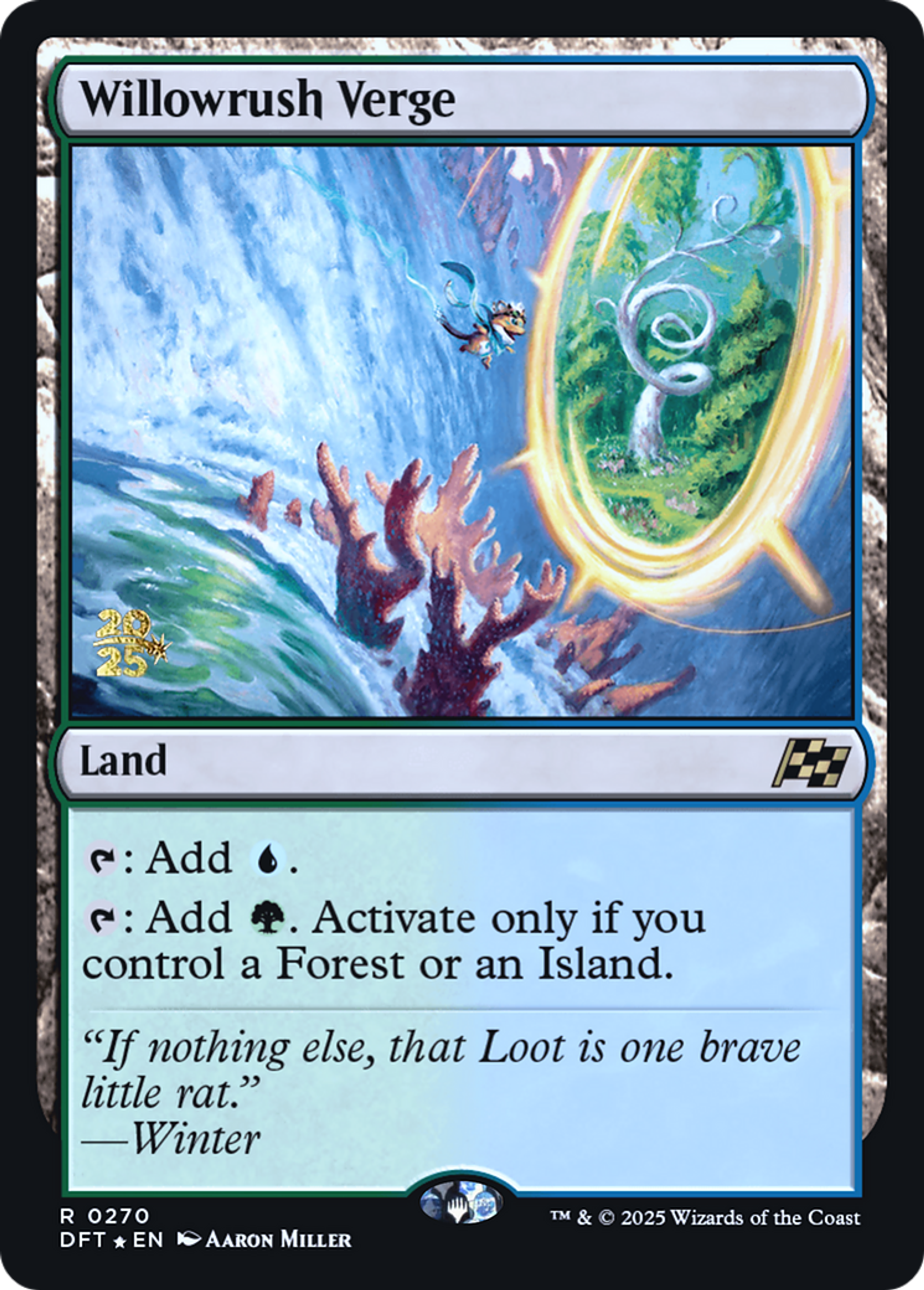 Willowrush Verge — Aetherdrift Promos — Magic: The Gathering