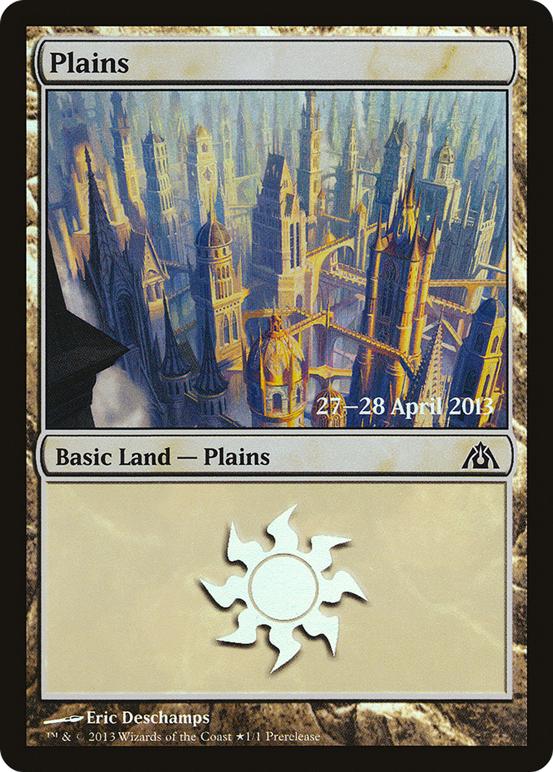 Plains — Dragon's Maze Promos — Magic: The Gathering