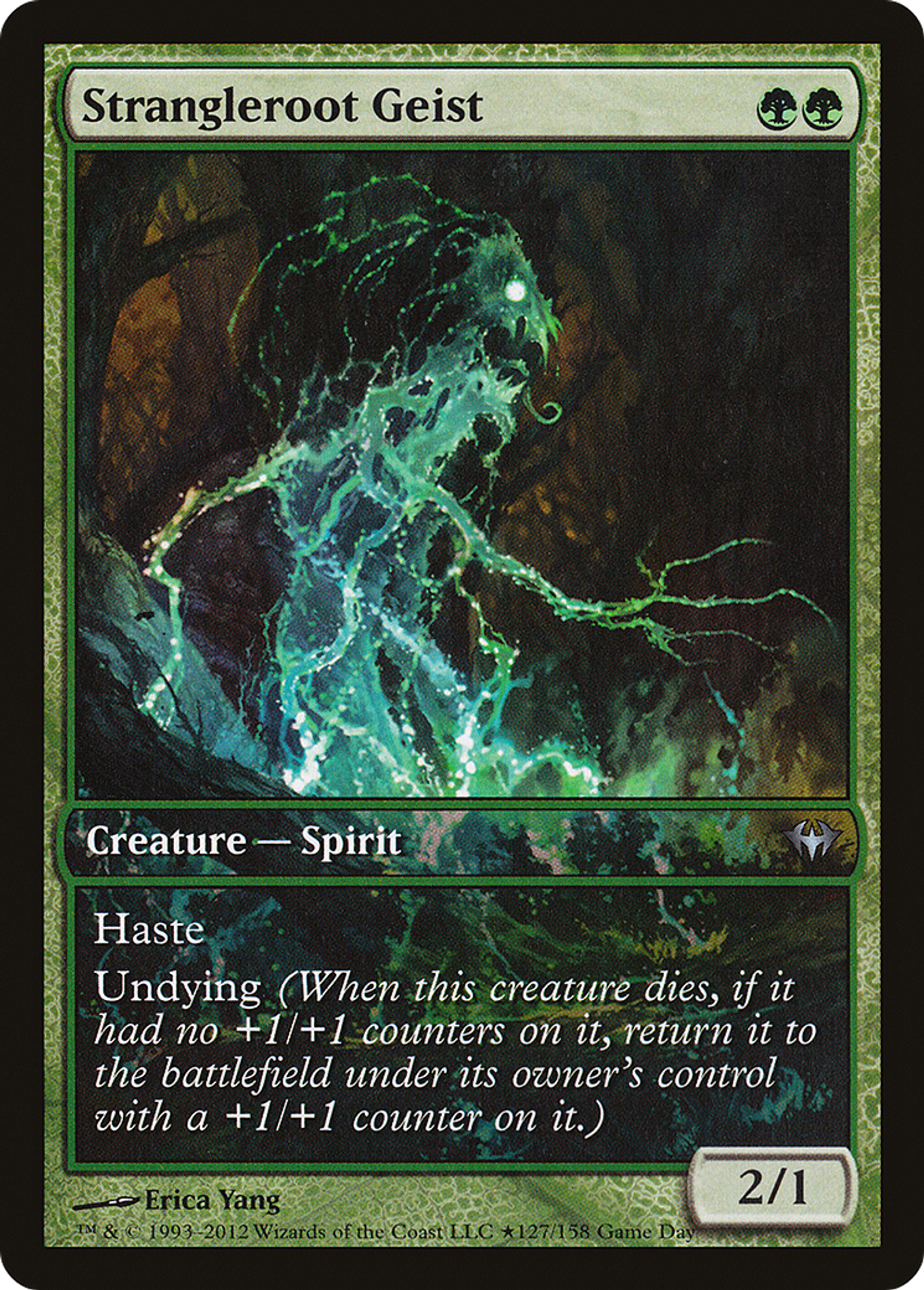 Strangleroot Geist — Dark Ascension Promos — Magic: The Gathering