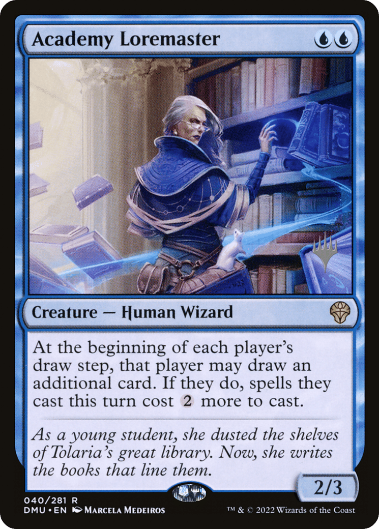 Academy Loremaster — Dominaria United Promos — Magic: The Gathering