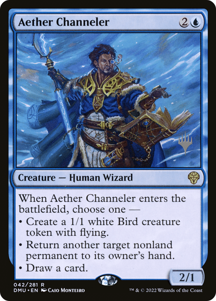 Aether Channeler — Dominaria United Promos — Magic: The Gathering