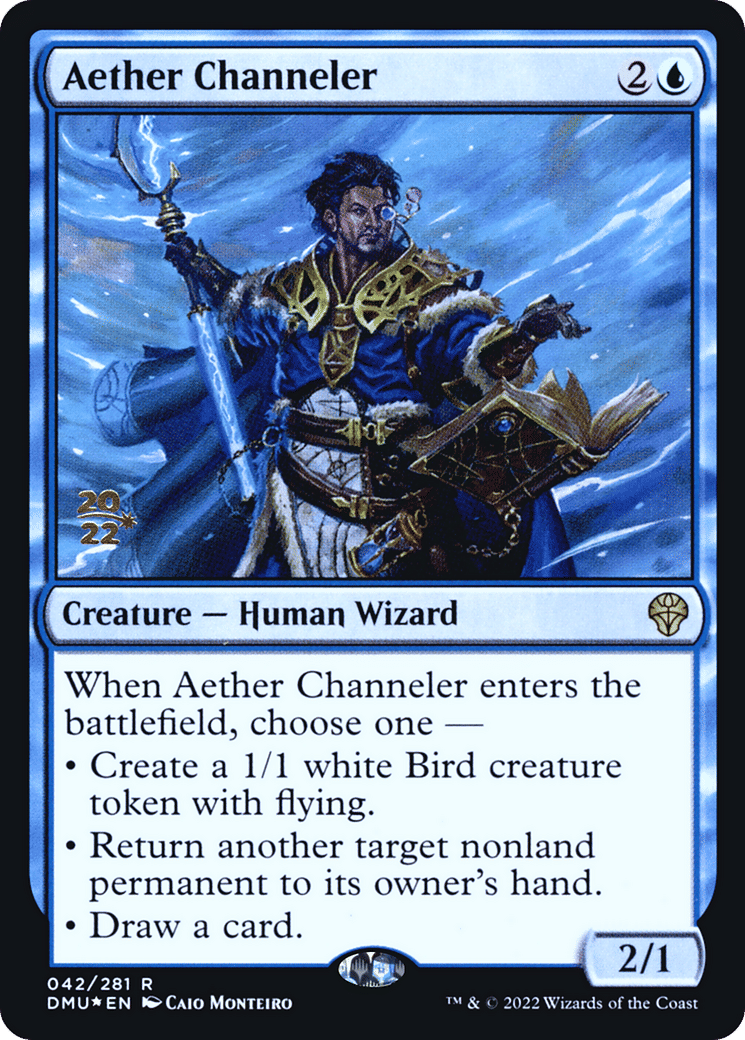 Aether Channeler — Dominaria United Promos — Magic: The Gathering