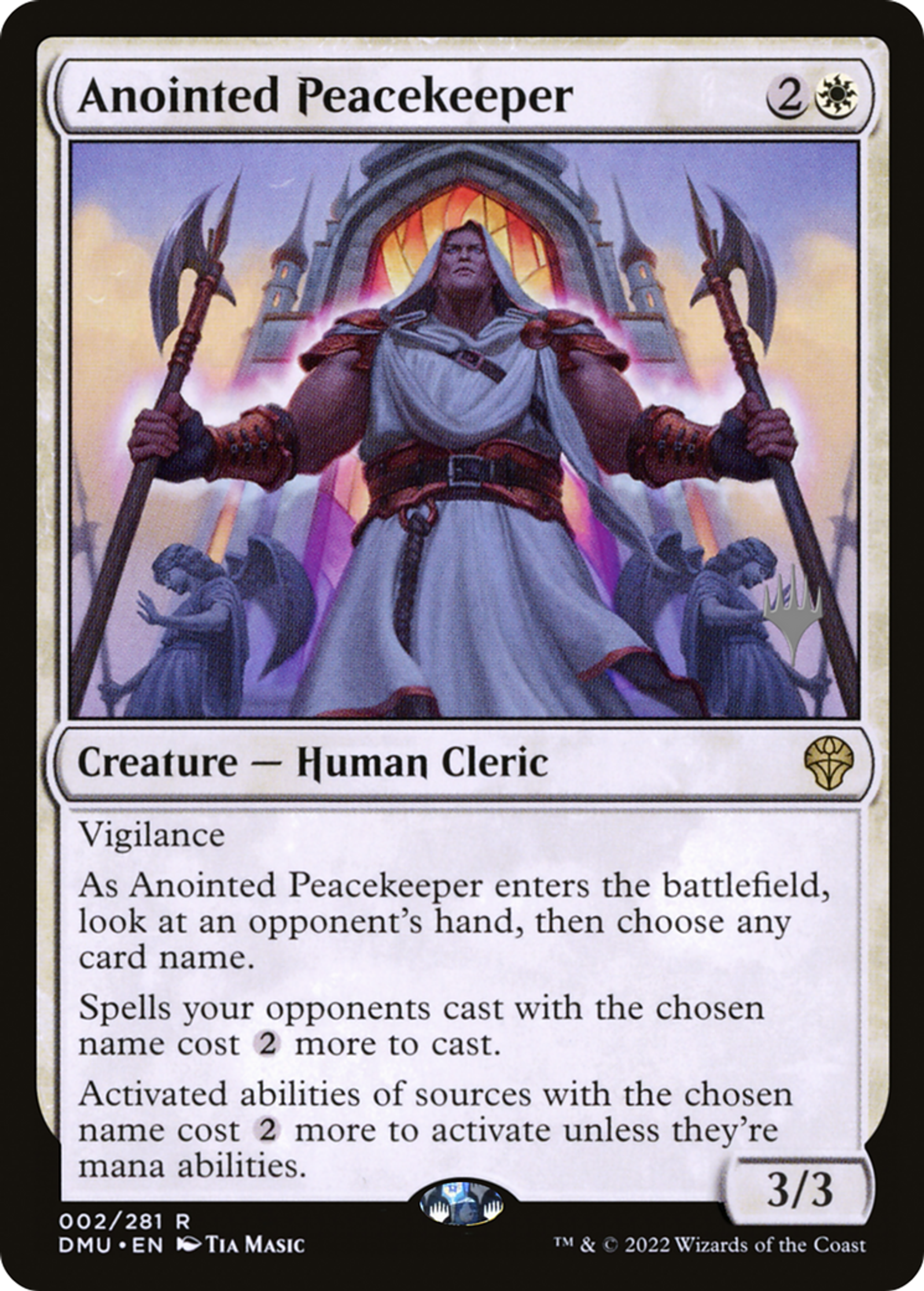 Garant de la paix consacré — Dominaria United Promos — Magic: The Gathering