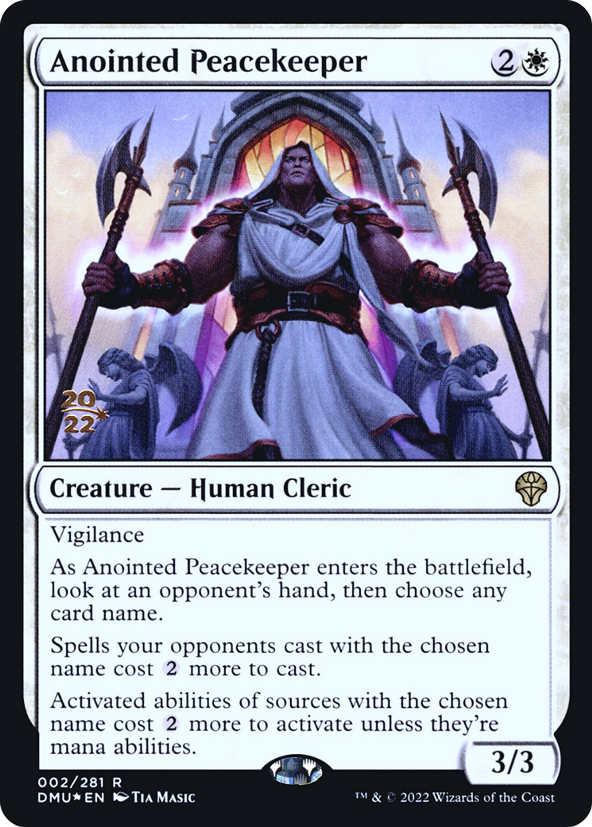 Garant de la paix consacré — Dominaria United Promos — Magic: The Gathering
