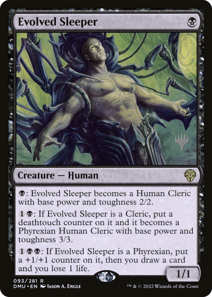 Evolved Sleeper — Dominaria United Promos — Magic: The Gathering